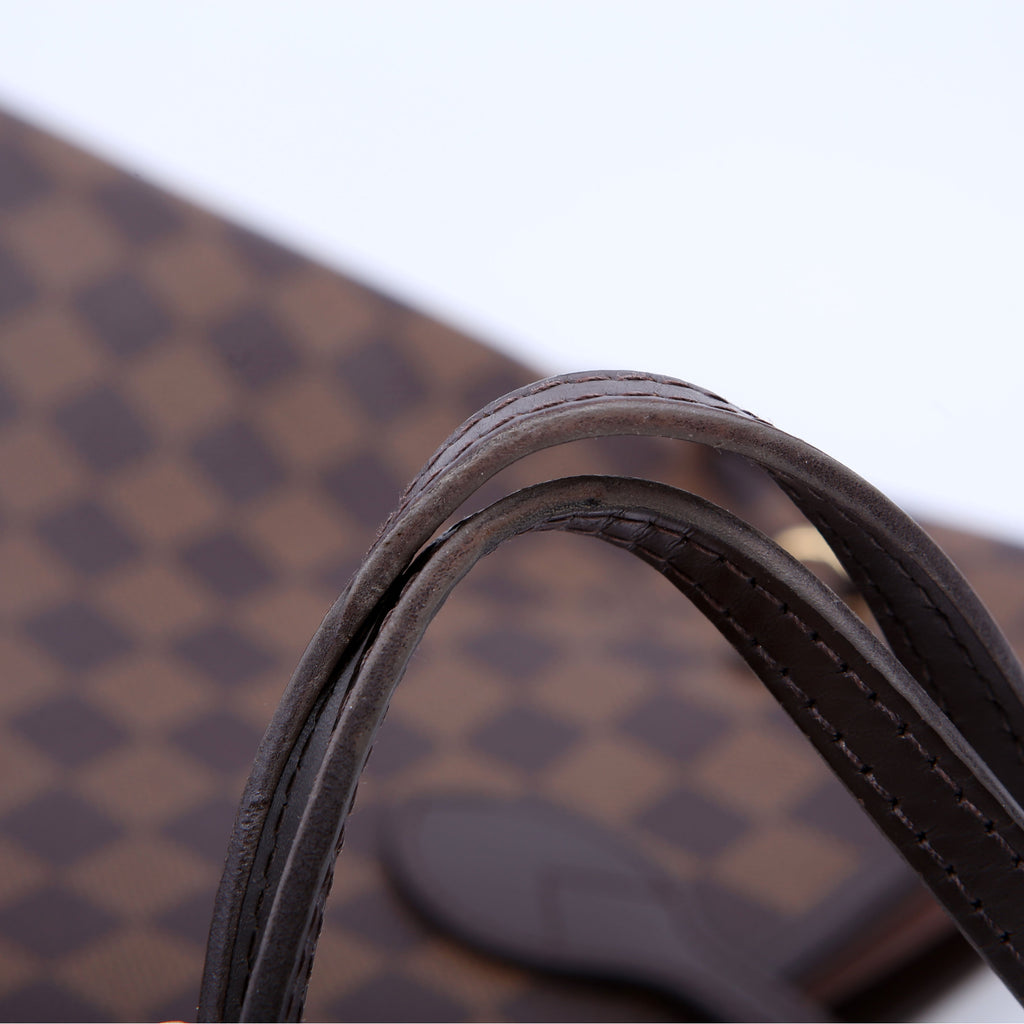 Neverfull With Wallet MM Damier Ebene Pink