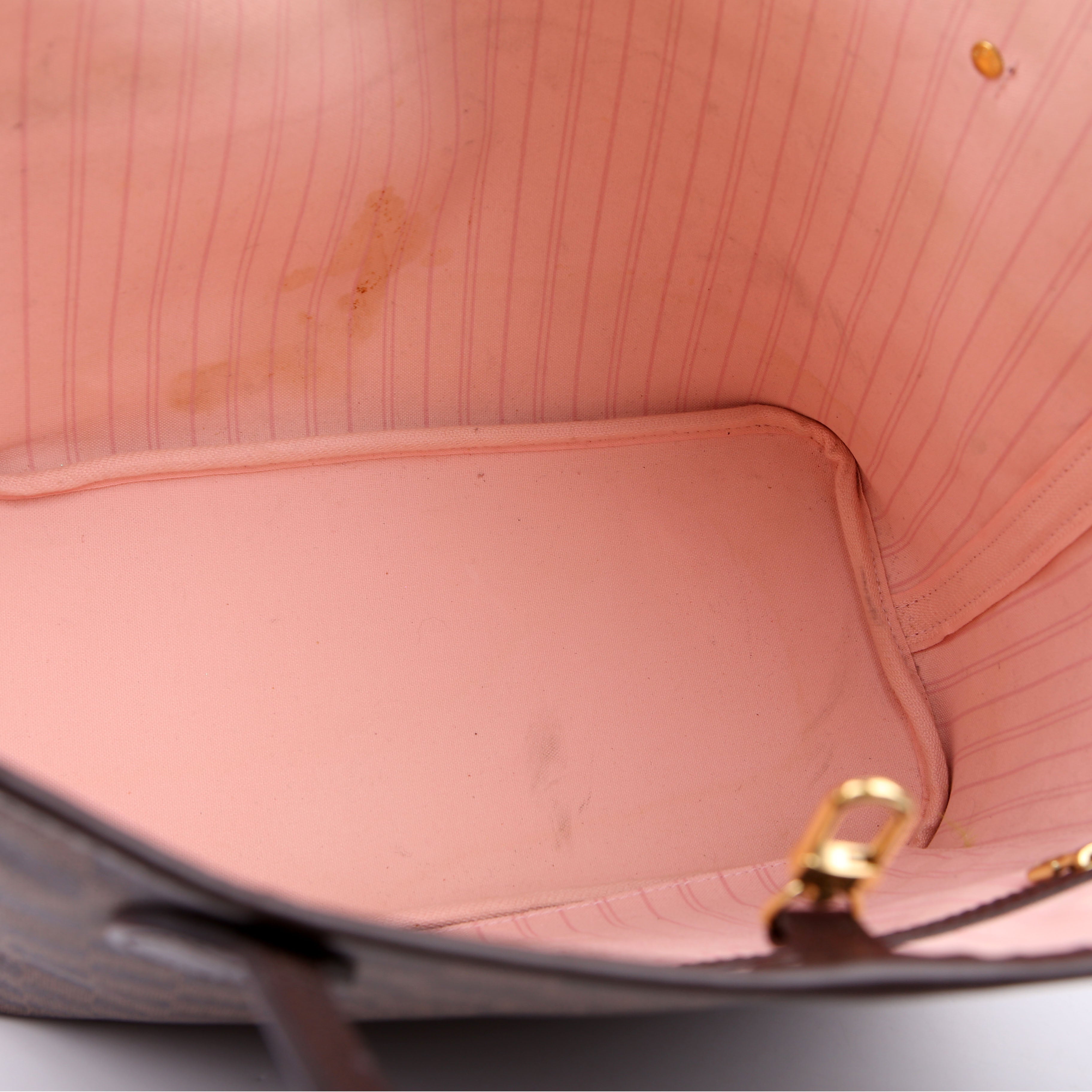 Neverfull With Wallet MM Damier Ebene Pink