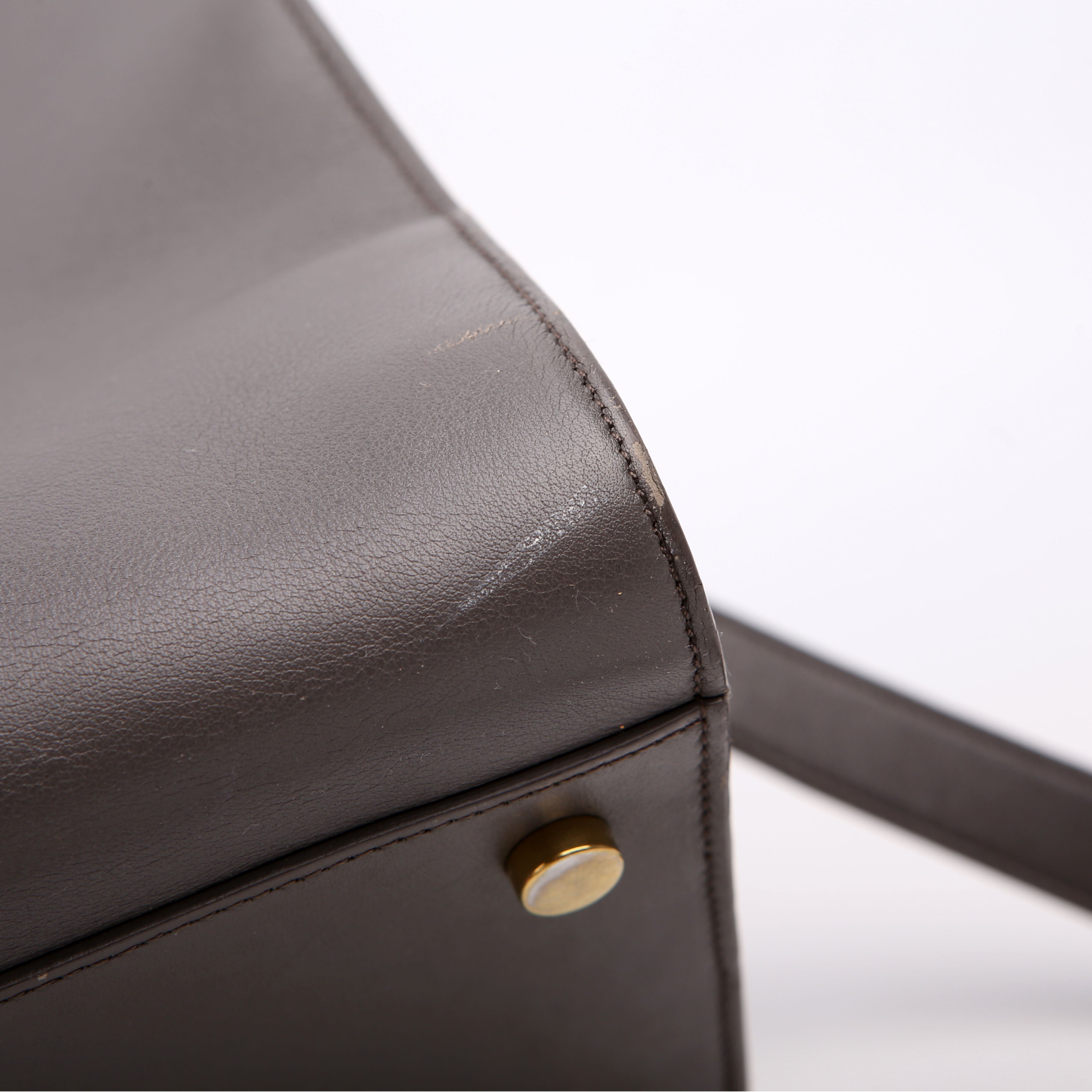 Monogram Cabas Medium Leather Grey