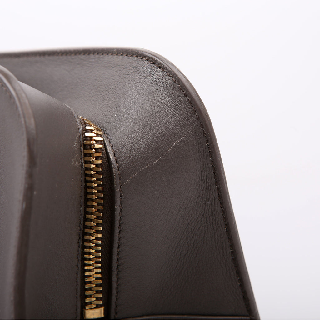 Monogram Cabas Medium Leather Grey