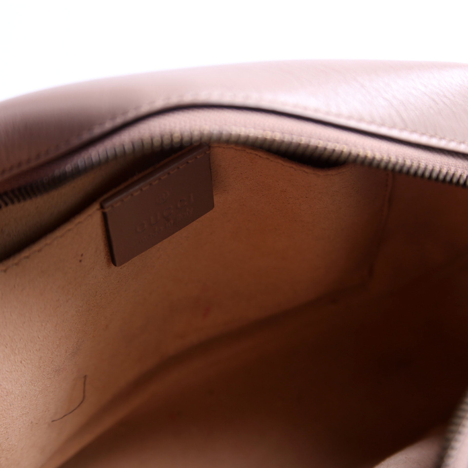 447632 Marmont Small Leather Camera Taupe