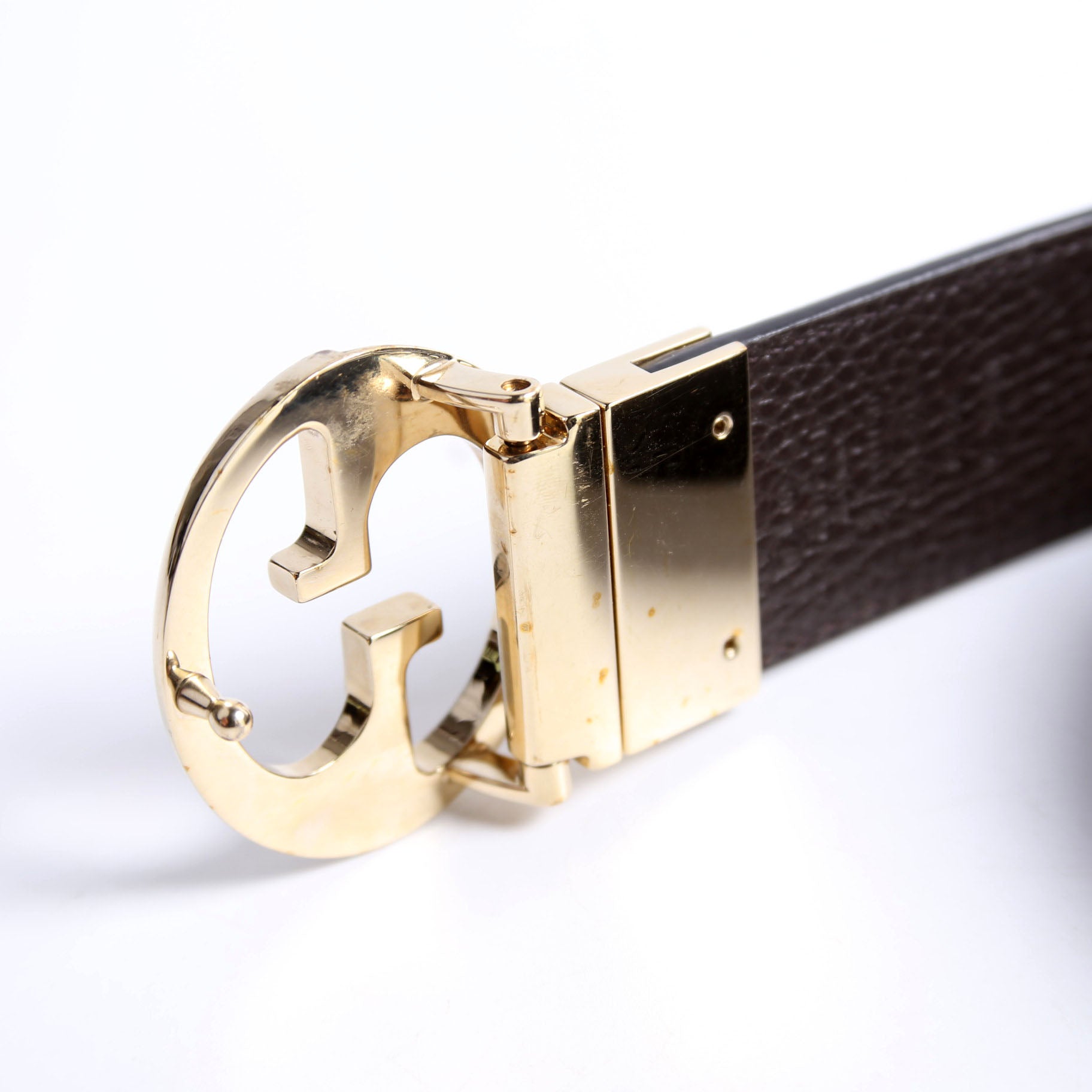 Gucci 1973 Leather Reversible 450000 Size 85/34
