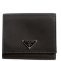Tessuto Nylon Trifold Wallet Vintage