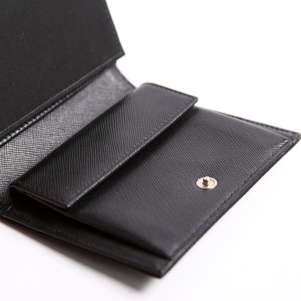 Tessuto Nylon Trifold Wallet Vintage