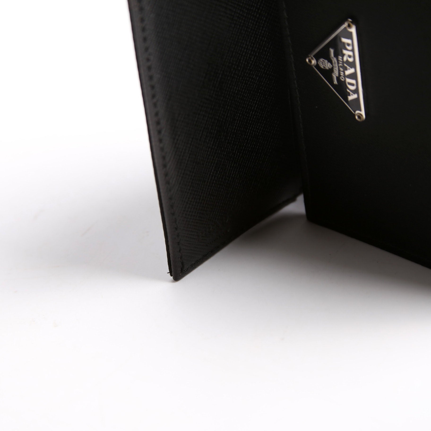 Tessuto Nylon Trifold Wallet Vintage