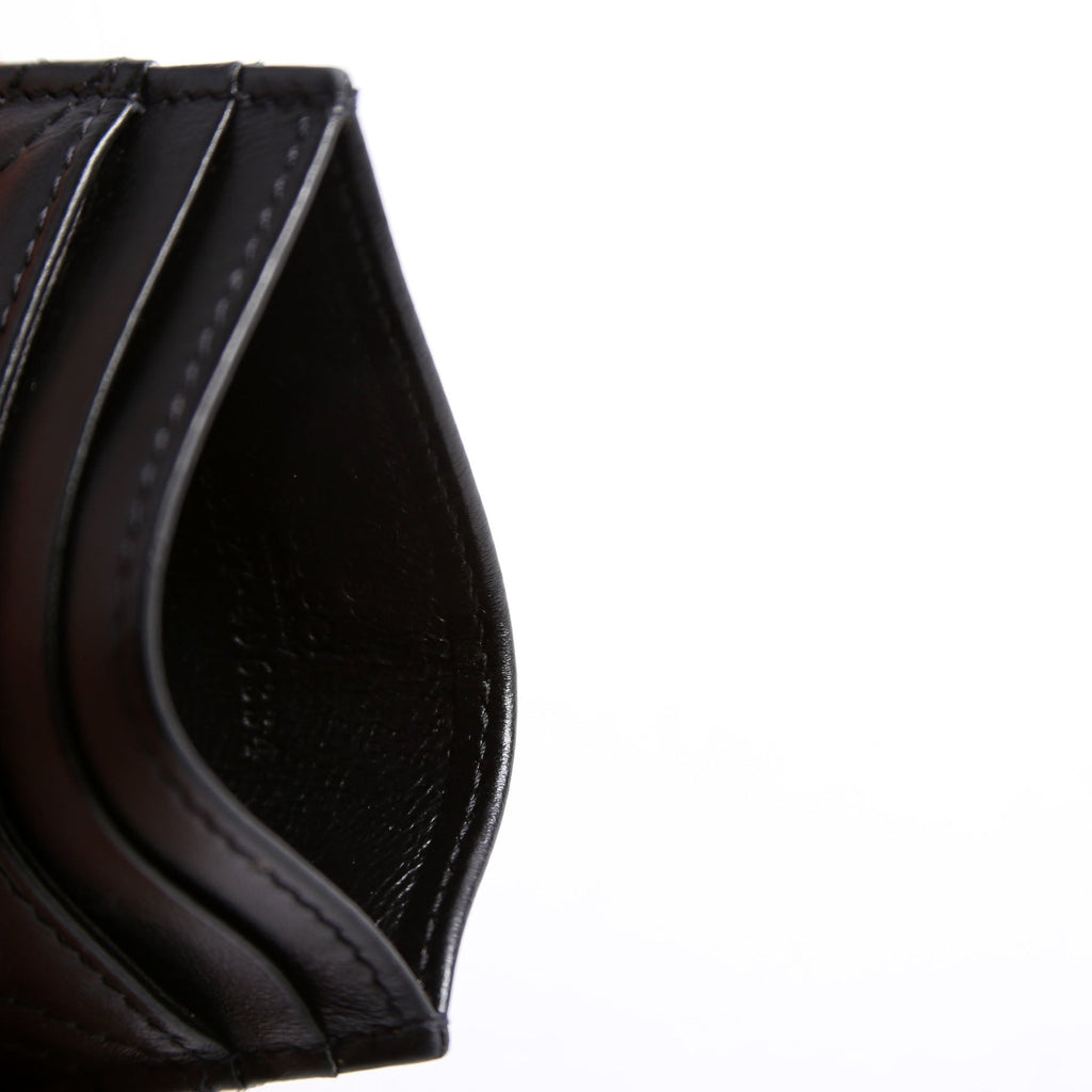 443127 GG Marmont Card Holder Black