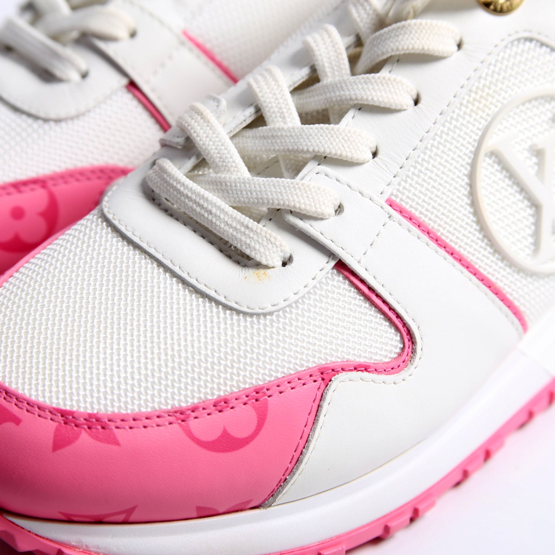Run Away Sneakers Size 39 White/Pink