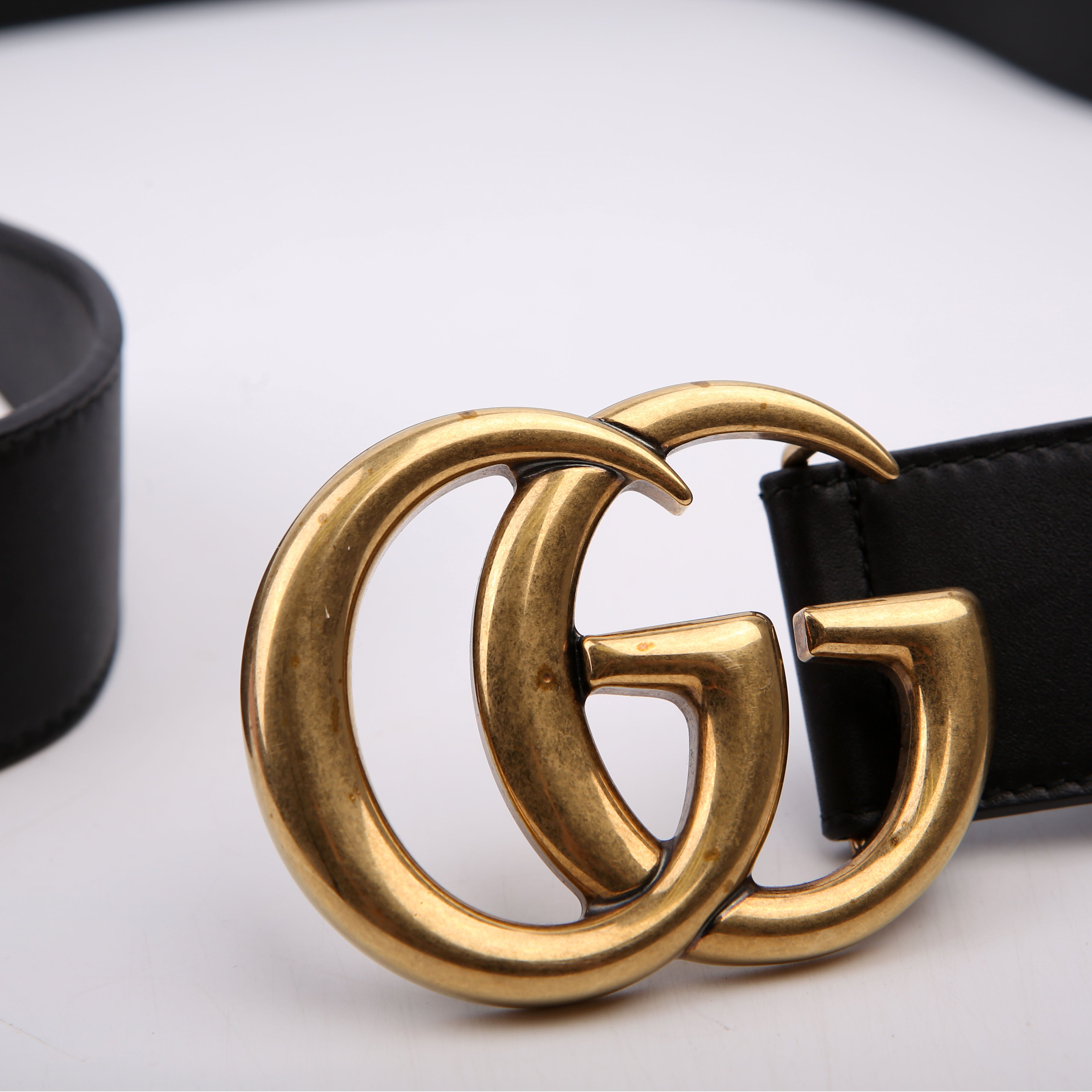 400593 Marmont GG Leather Belt Size 105/42
