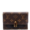 Flower Compact Wallet Monogram