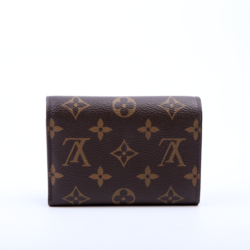 Flower Compact Wallet Monogram