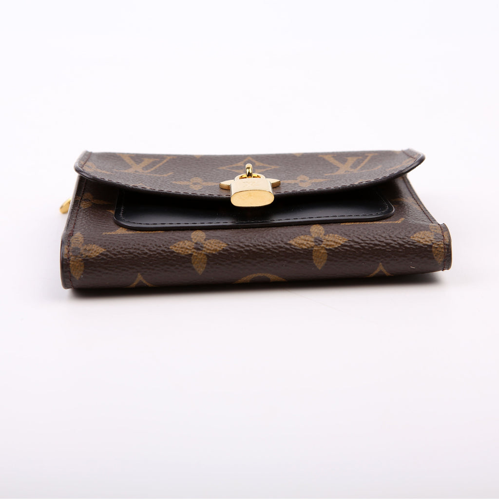 Flower Compact Wallet Monogram