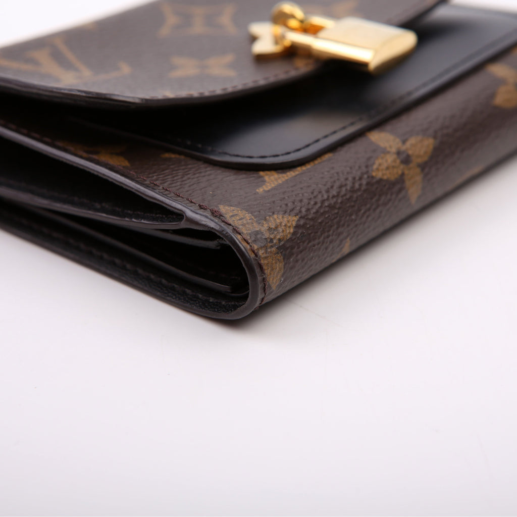 Flower Compact Wallet Monogram