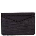 Neo Porte Cartes Card Holder Epi Black