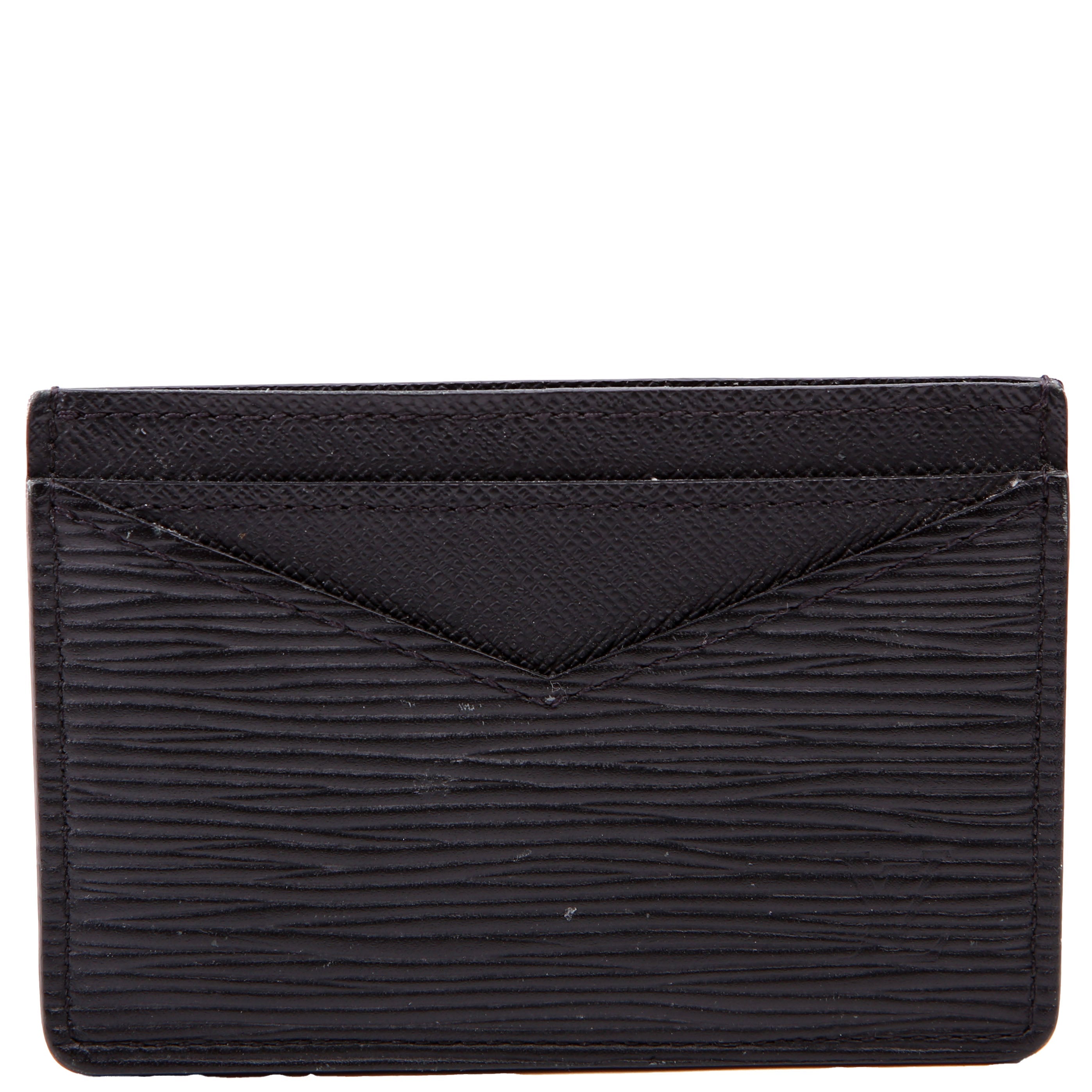 Neo Porte Cartes Card Holder Epi Black