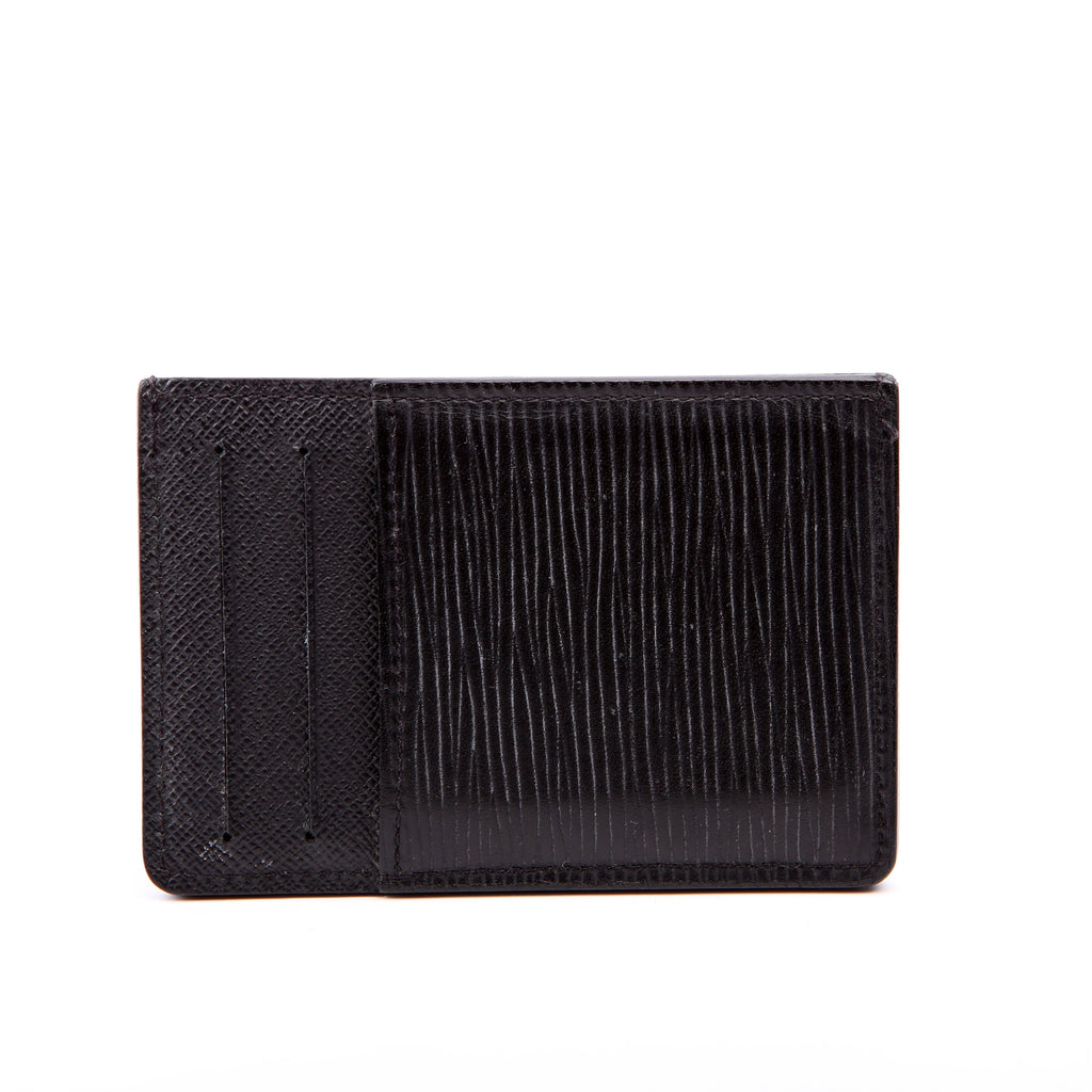 Neo Porte Cartes Card Holder Epi Black