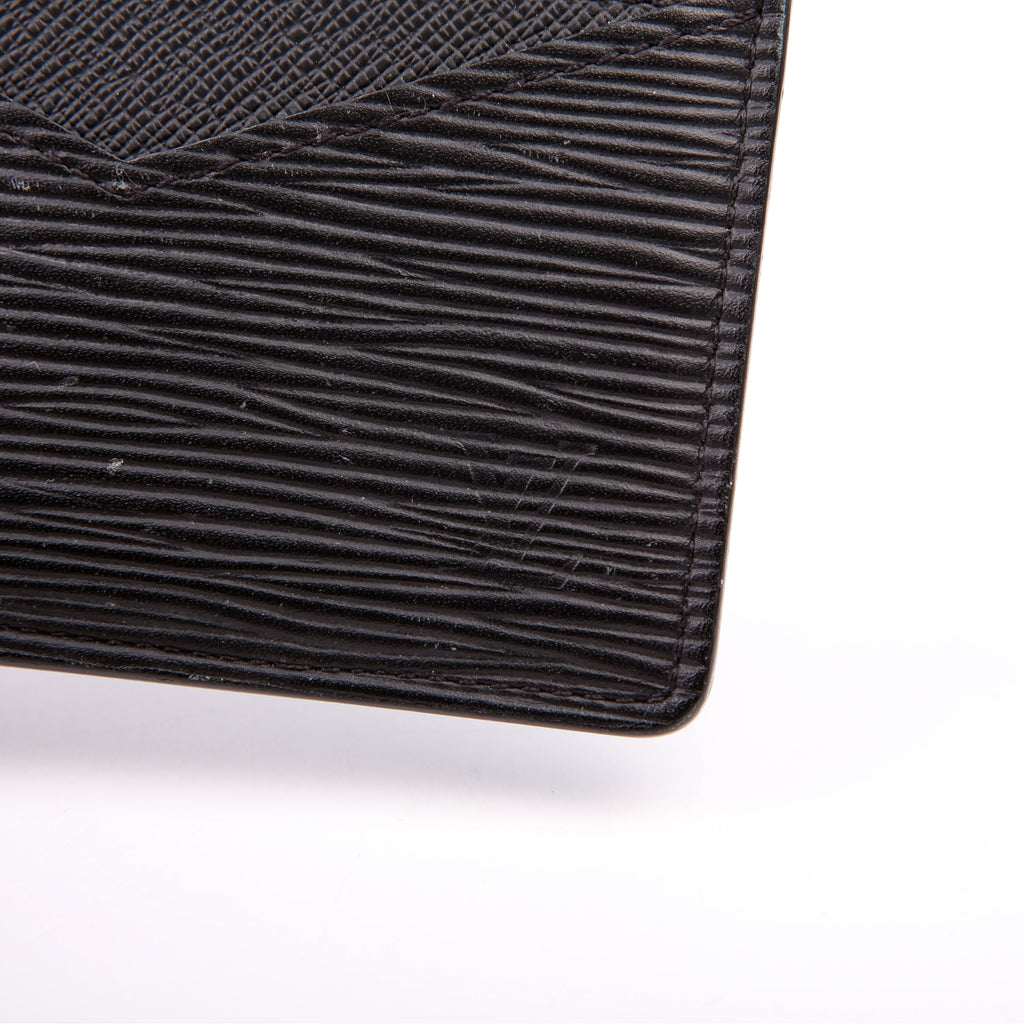 Neo Porte Cartes Card Holder Epi Black