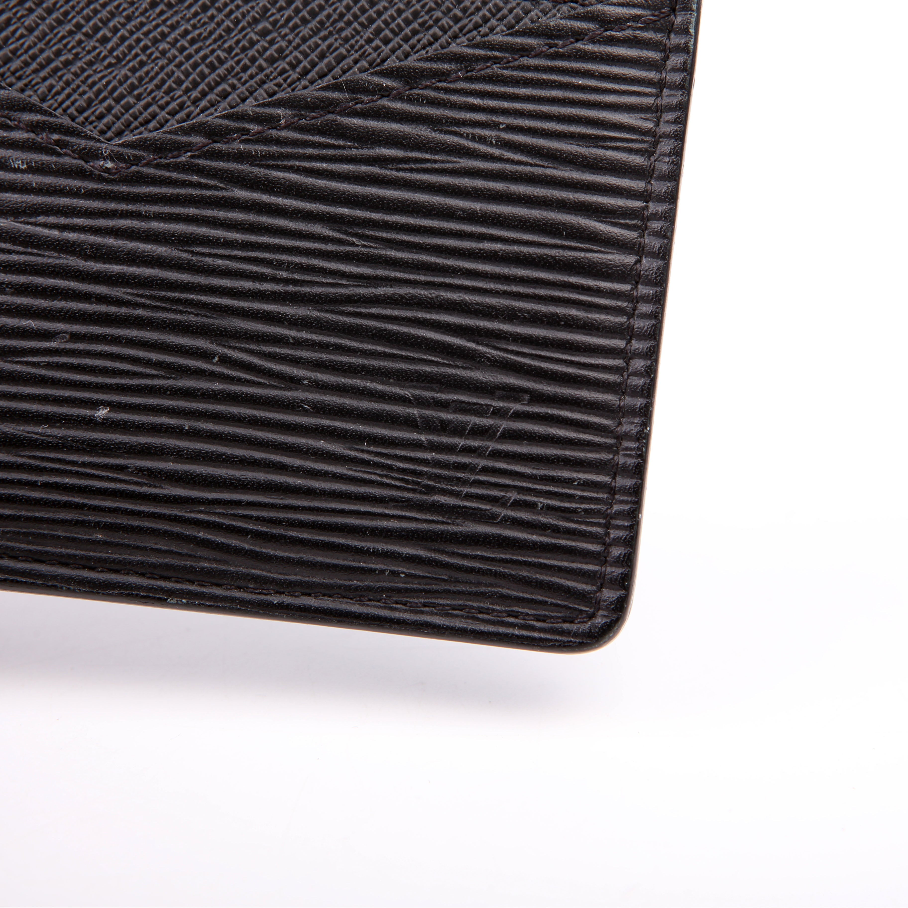 Neo Porte Cartes Card Holder Epi Black