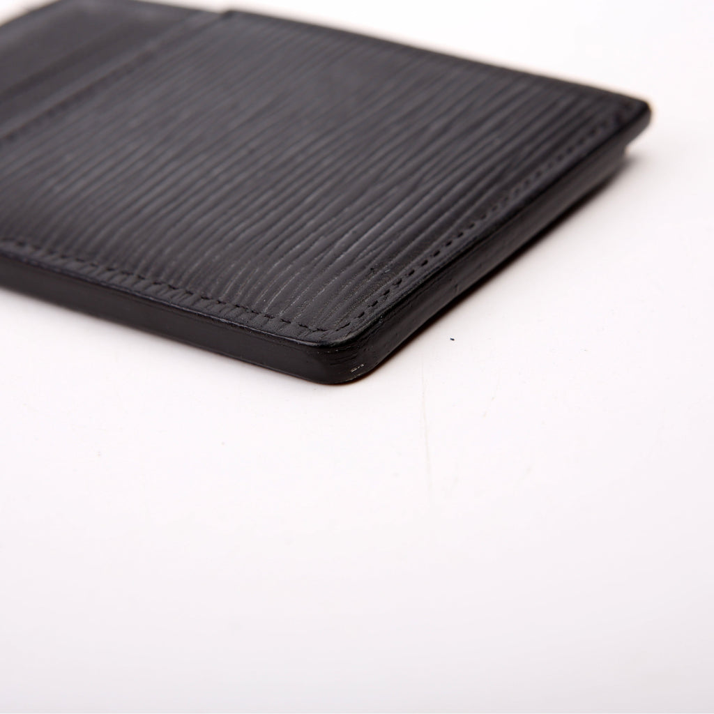Neo Porte Cartes Card Holder Epi Black