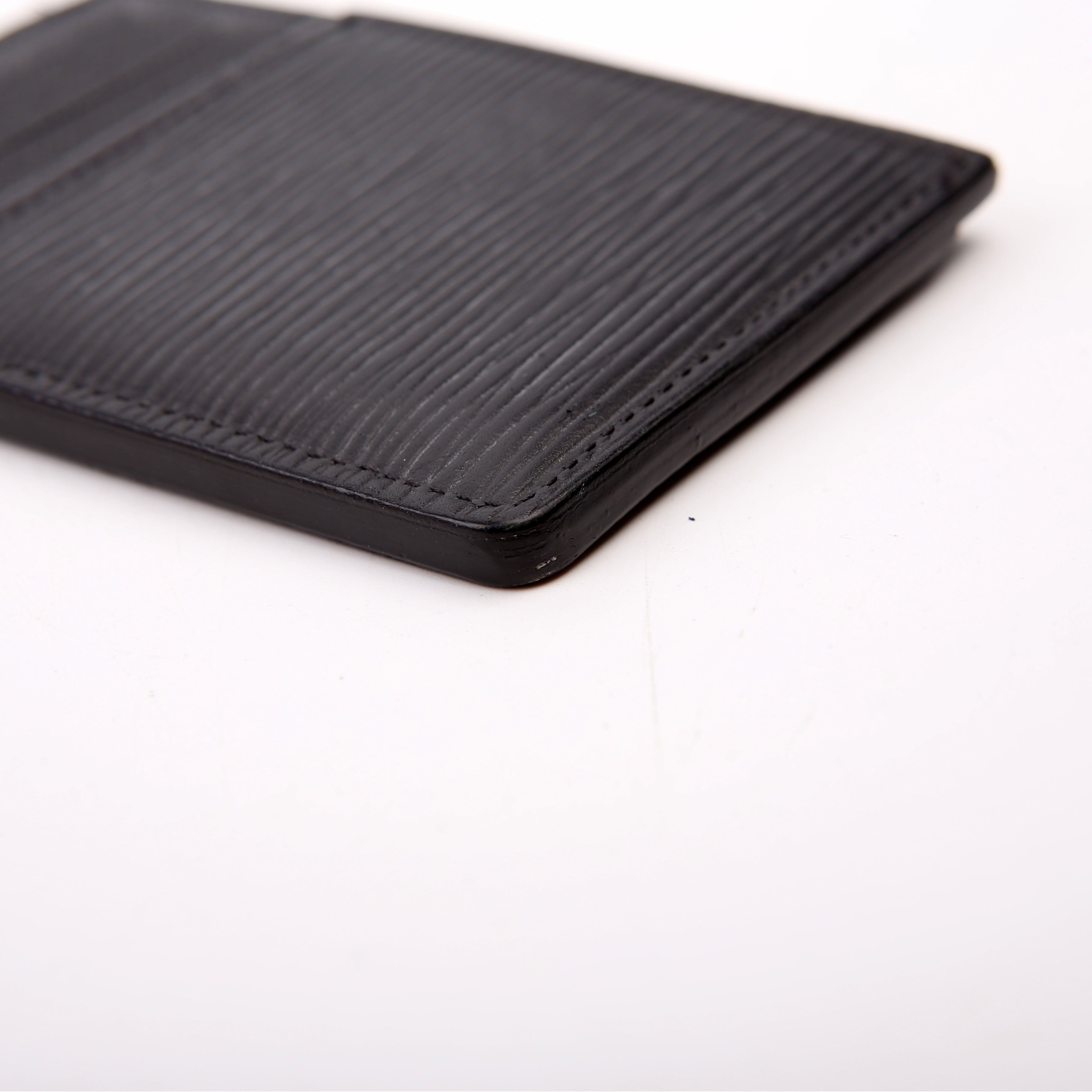 Neo Porte Cartes Card Holder Epi Black