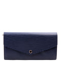 Sarah Wallet Epi Newer Navy
