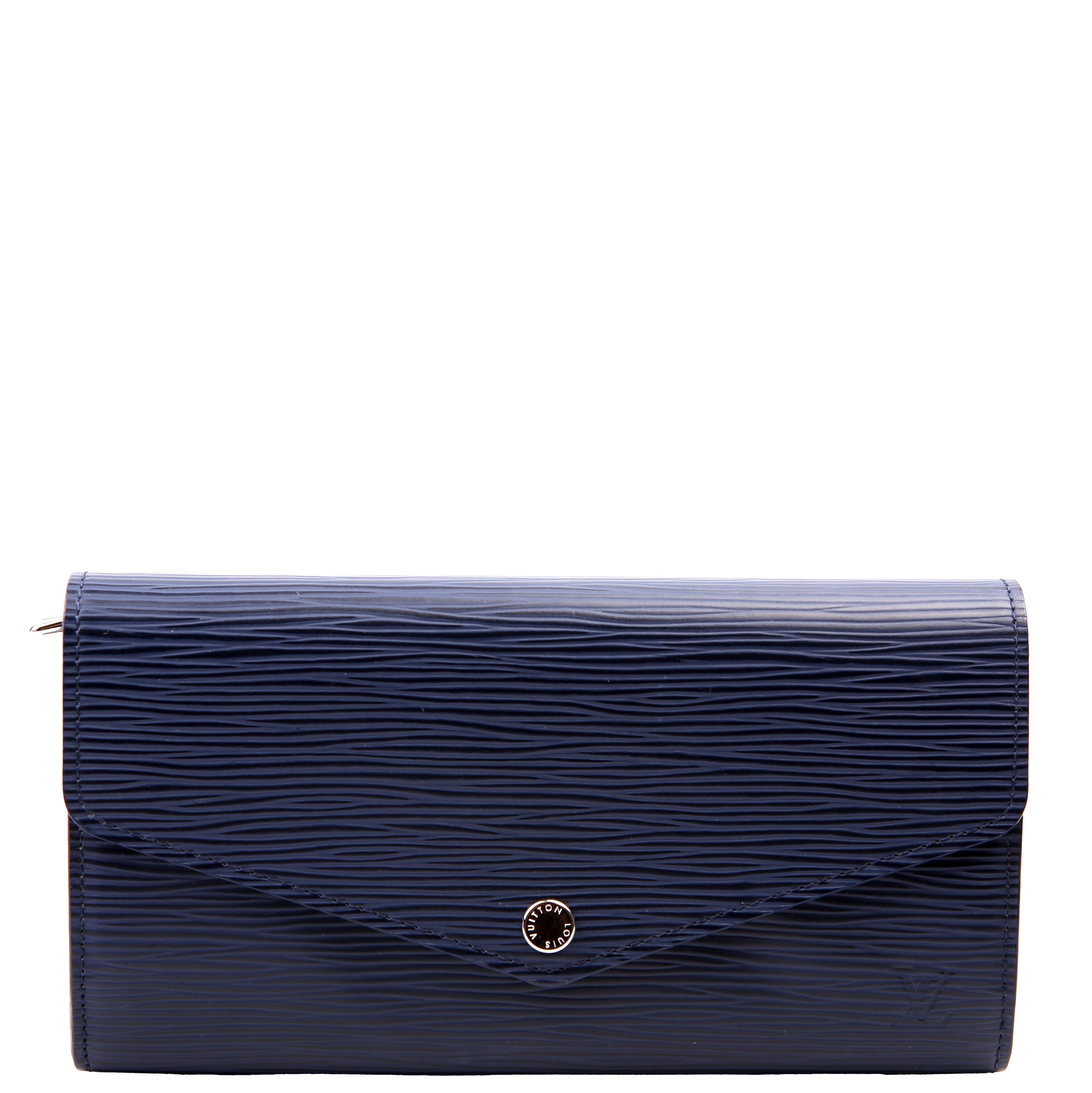 Sarah Wallet Epi Newer Navy