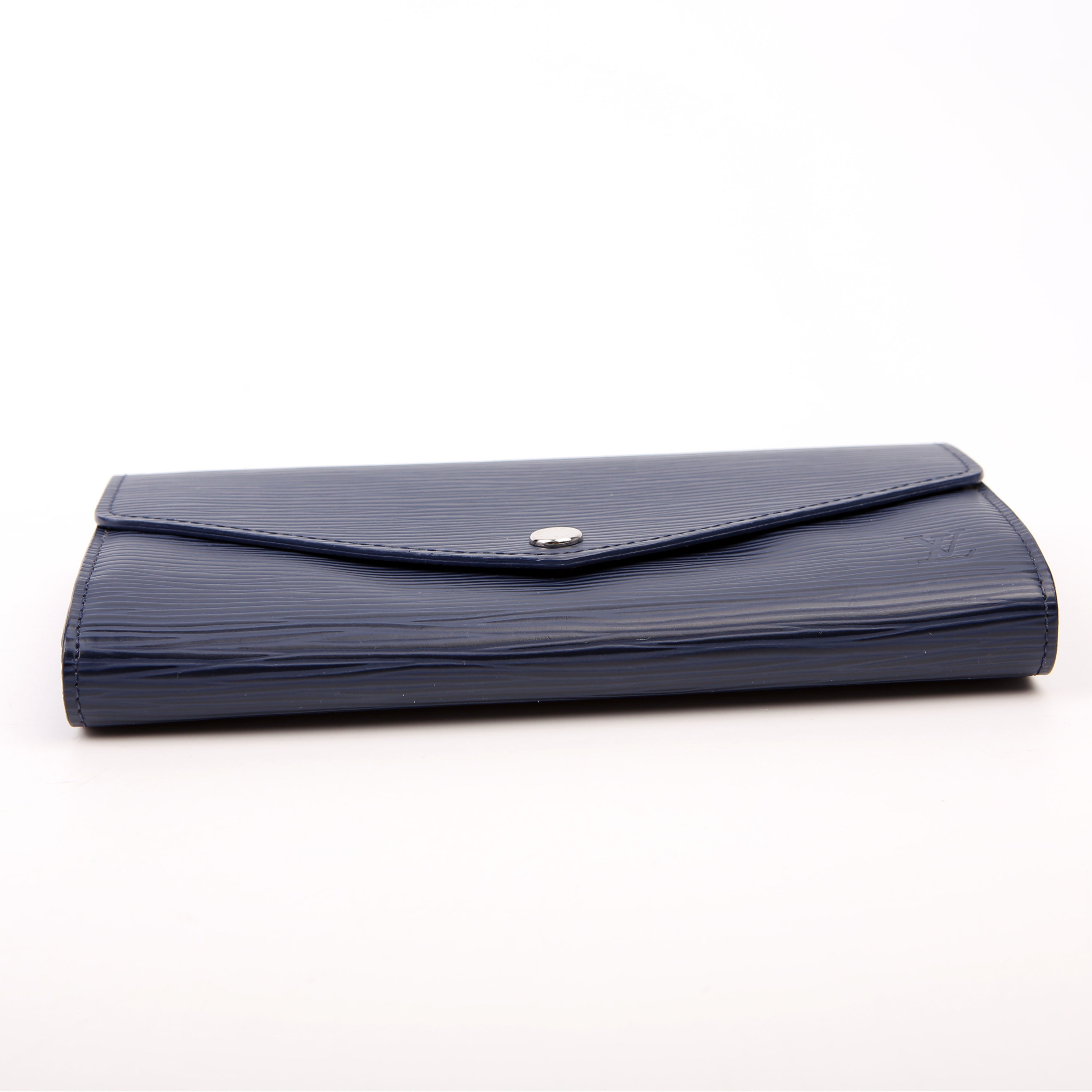Sarah Wallet Epi Newer Navy