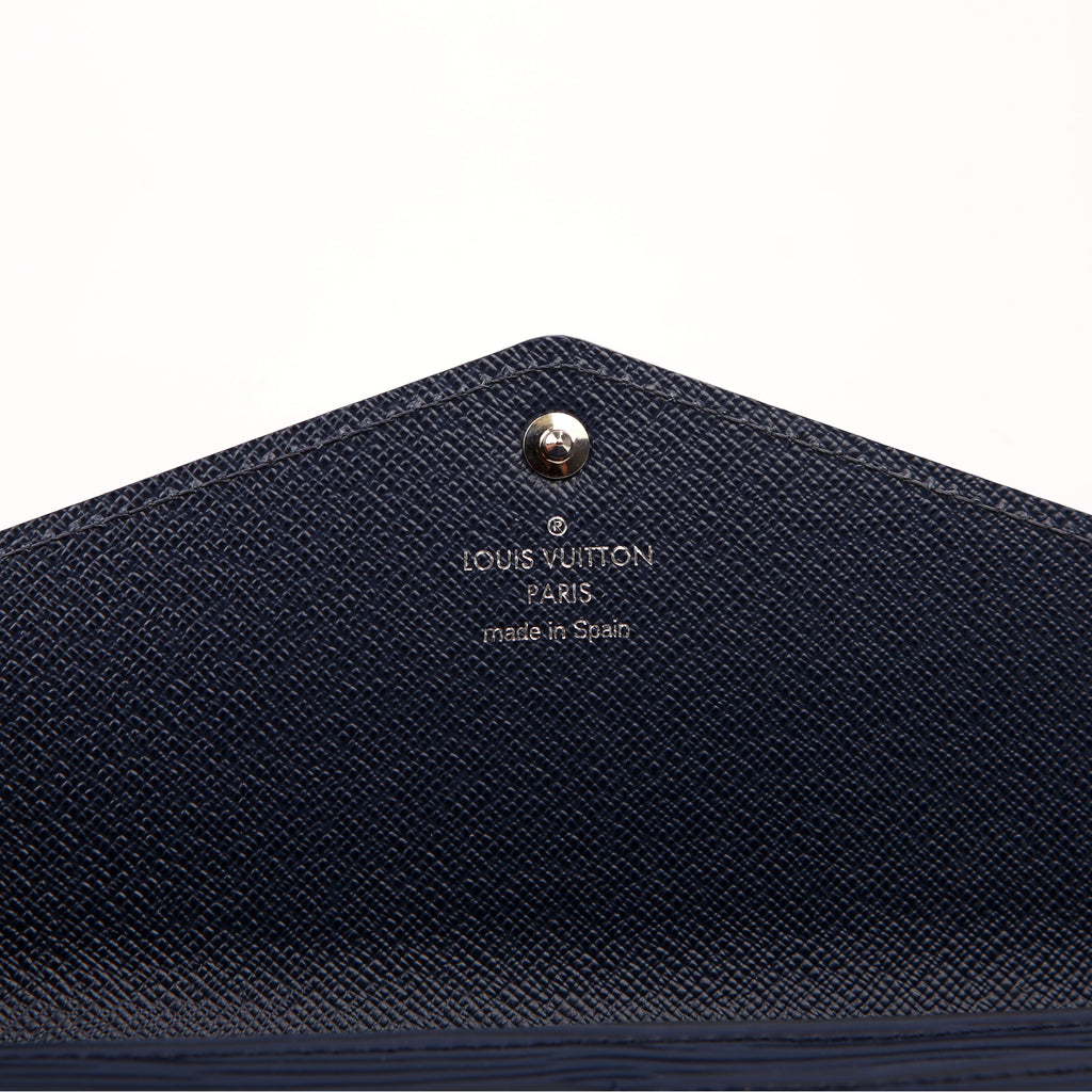 Sarah Wallet Epi Newer Navy