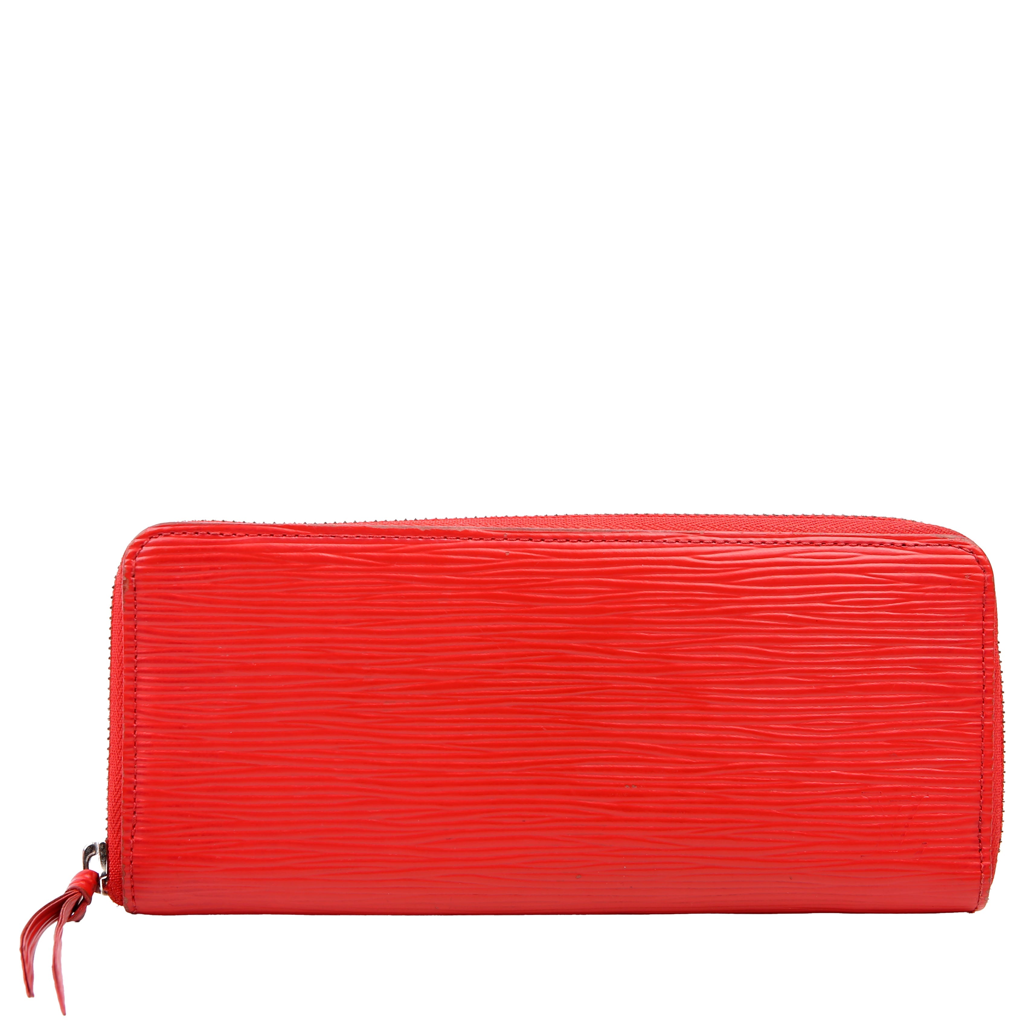 Clemence Wallet Epi Red