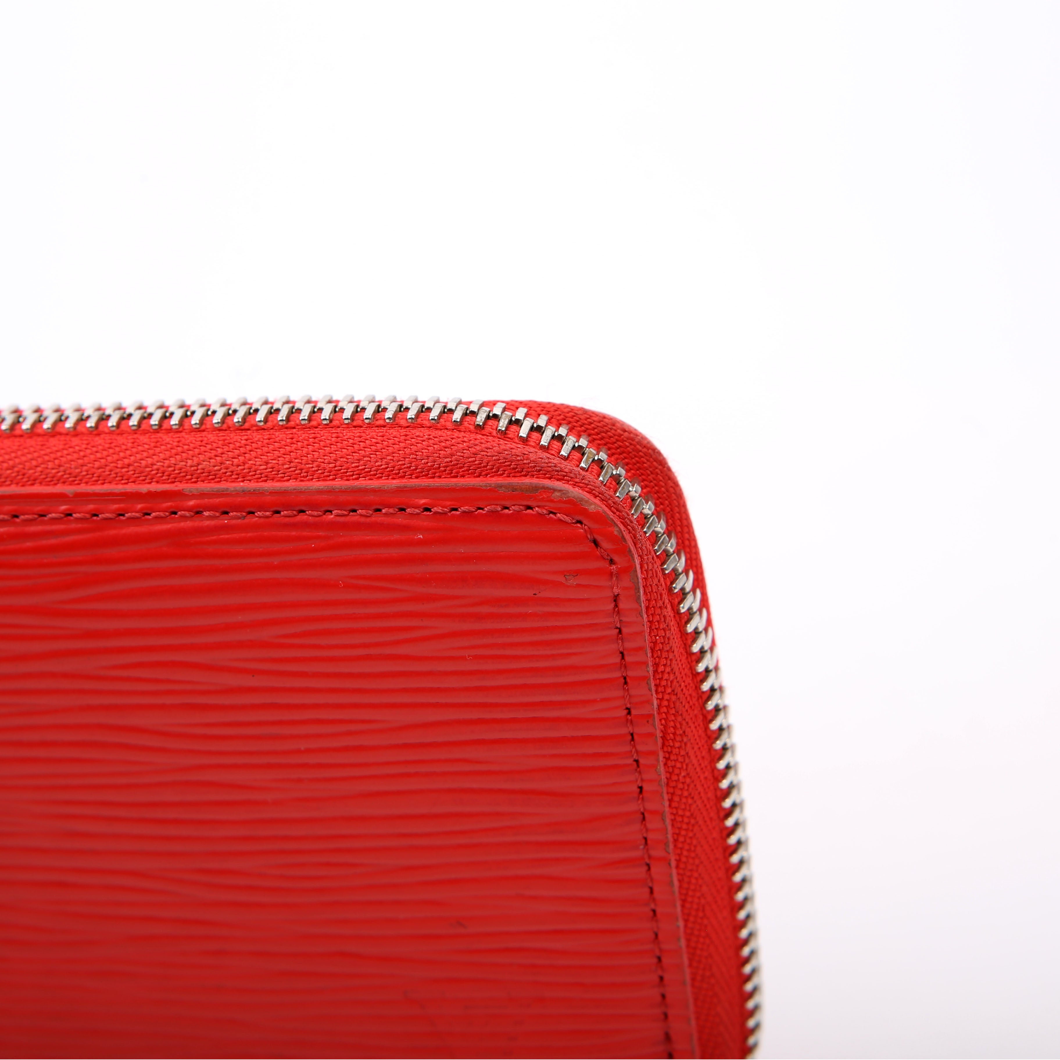 Clemence Wallet Epi Red