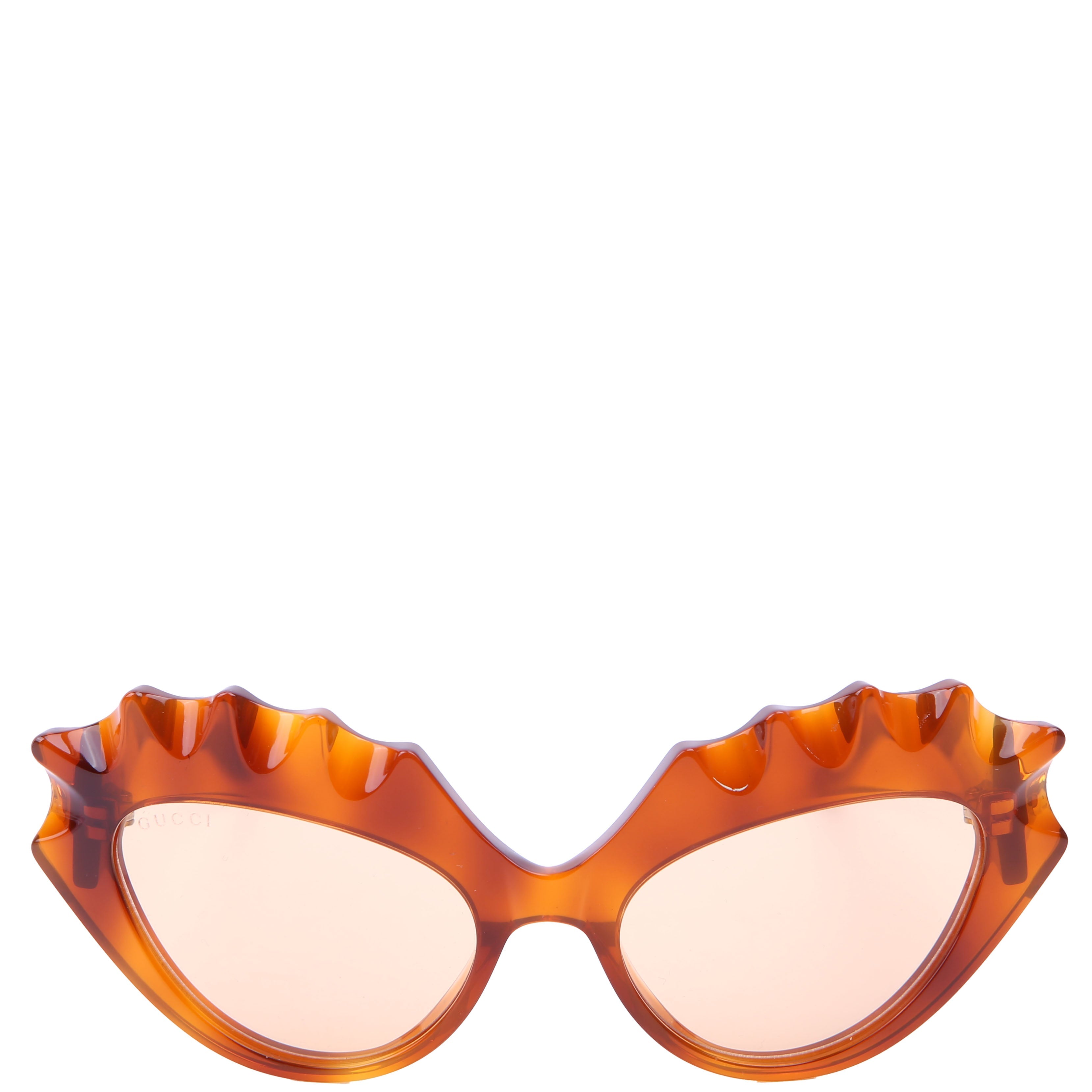 Gucci GG0782S Cat Eye Sunglasses Brown