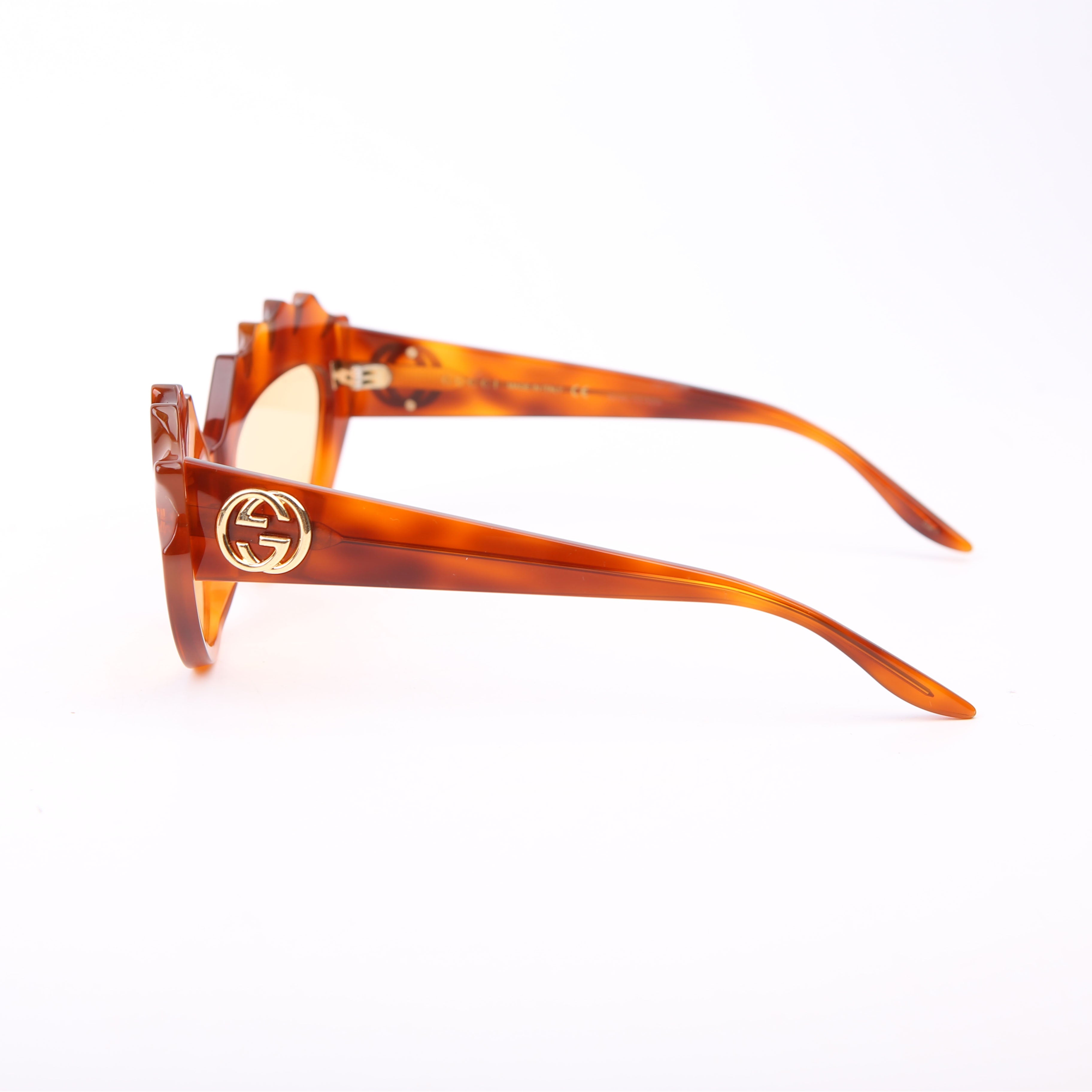 Gucci GG0782S Cat Eye Sunglasses Brown