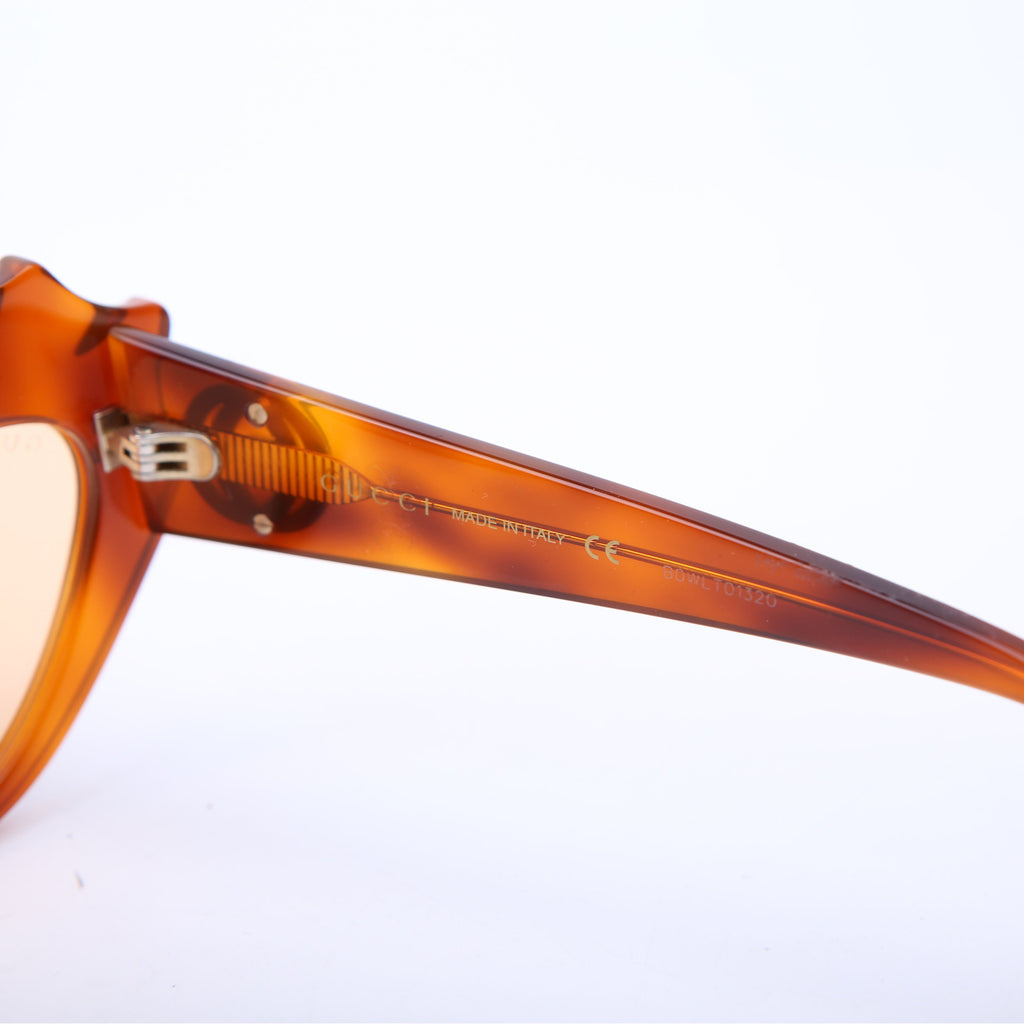 Gucci GG0782S Cat Eye Sunglasses Brown