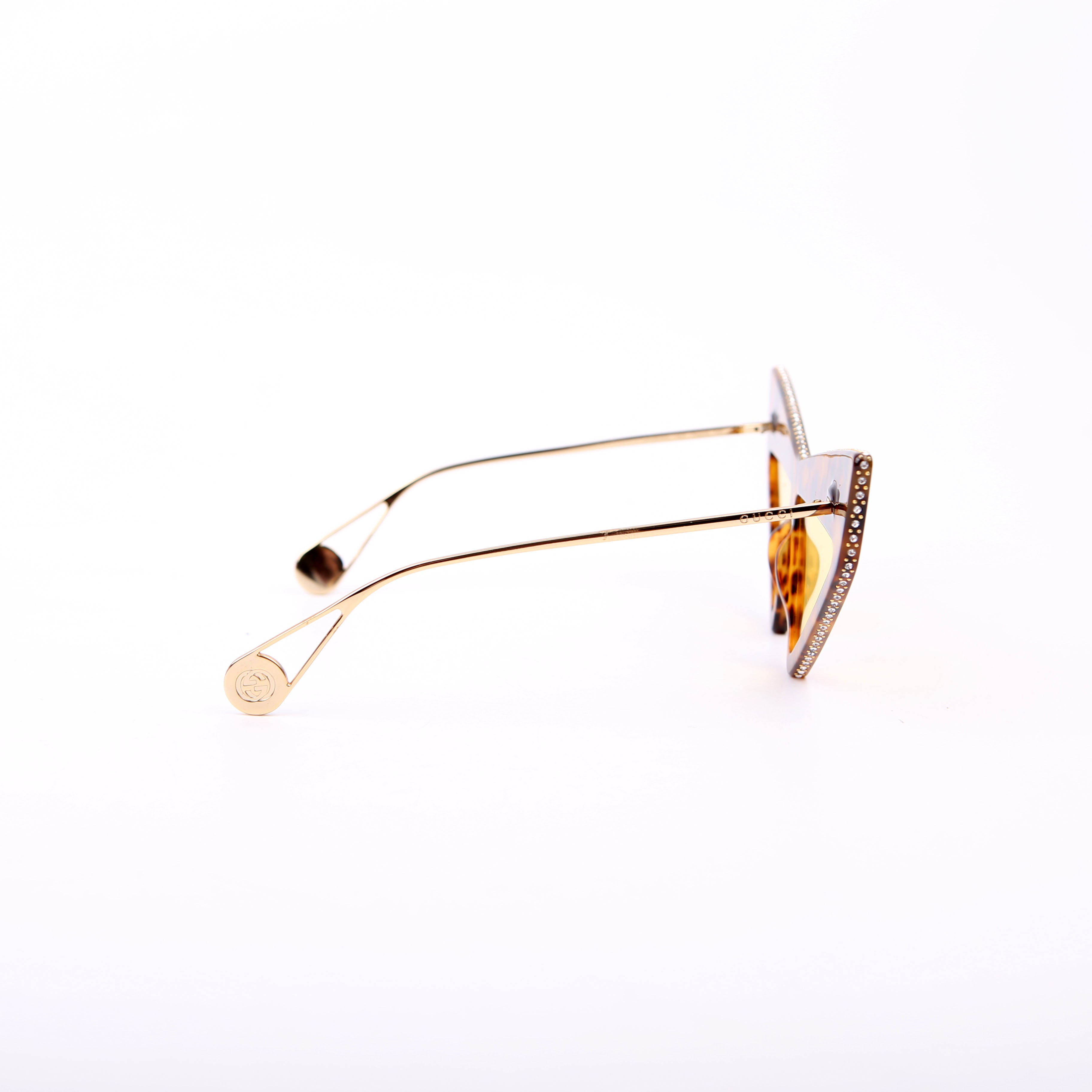 Gucci GG0430S 003 Crystal Sunglasses