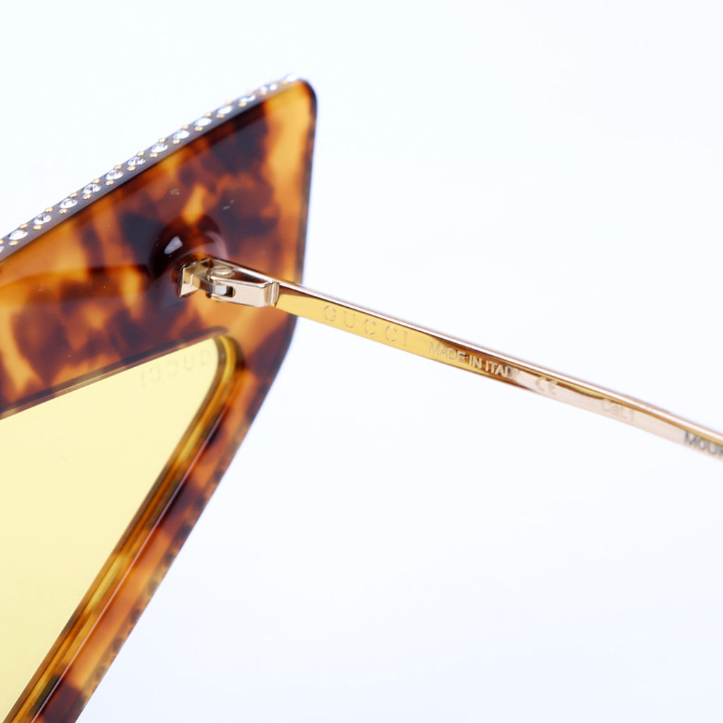 Gucci GG0430S 003 Crystal Sunglasses