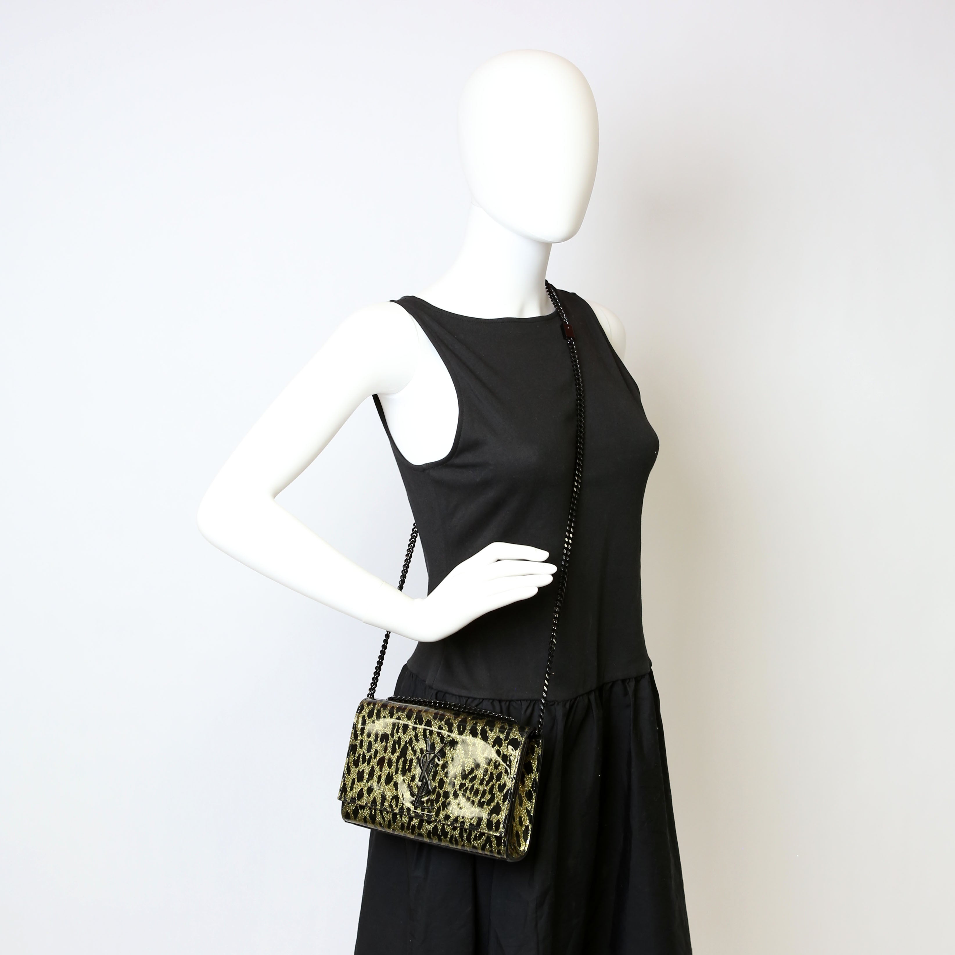 469360 Kate Satchel Patent Glitter Small