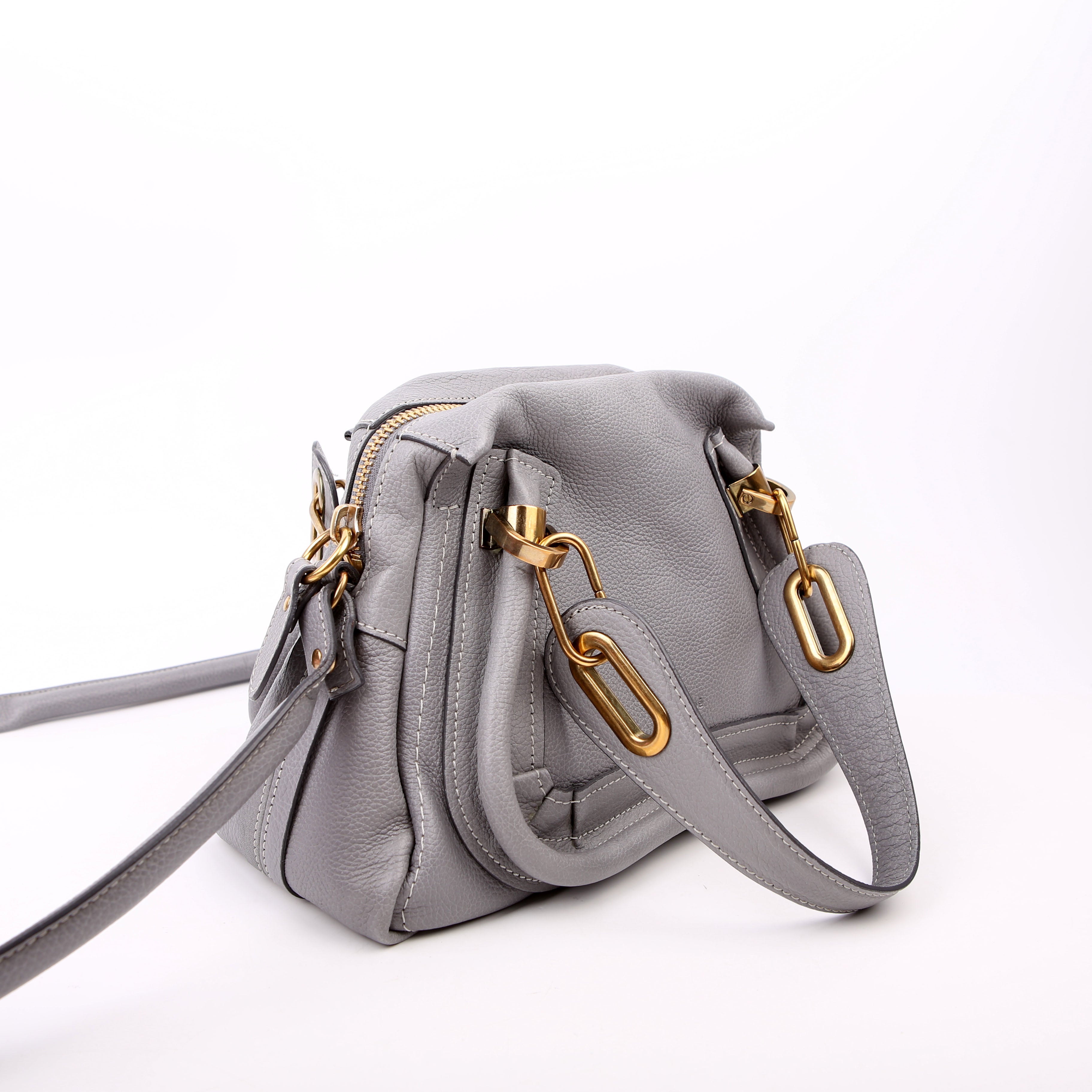 Paraty Satchel Small Grey