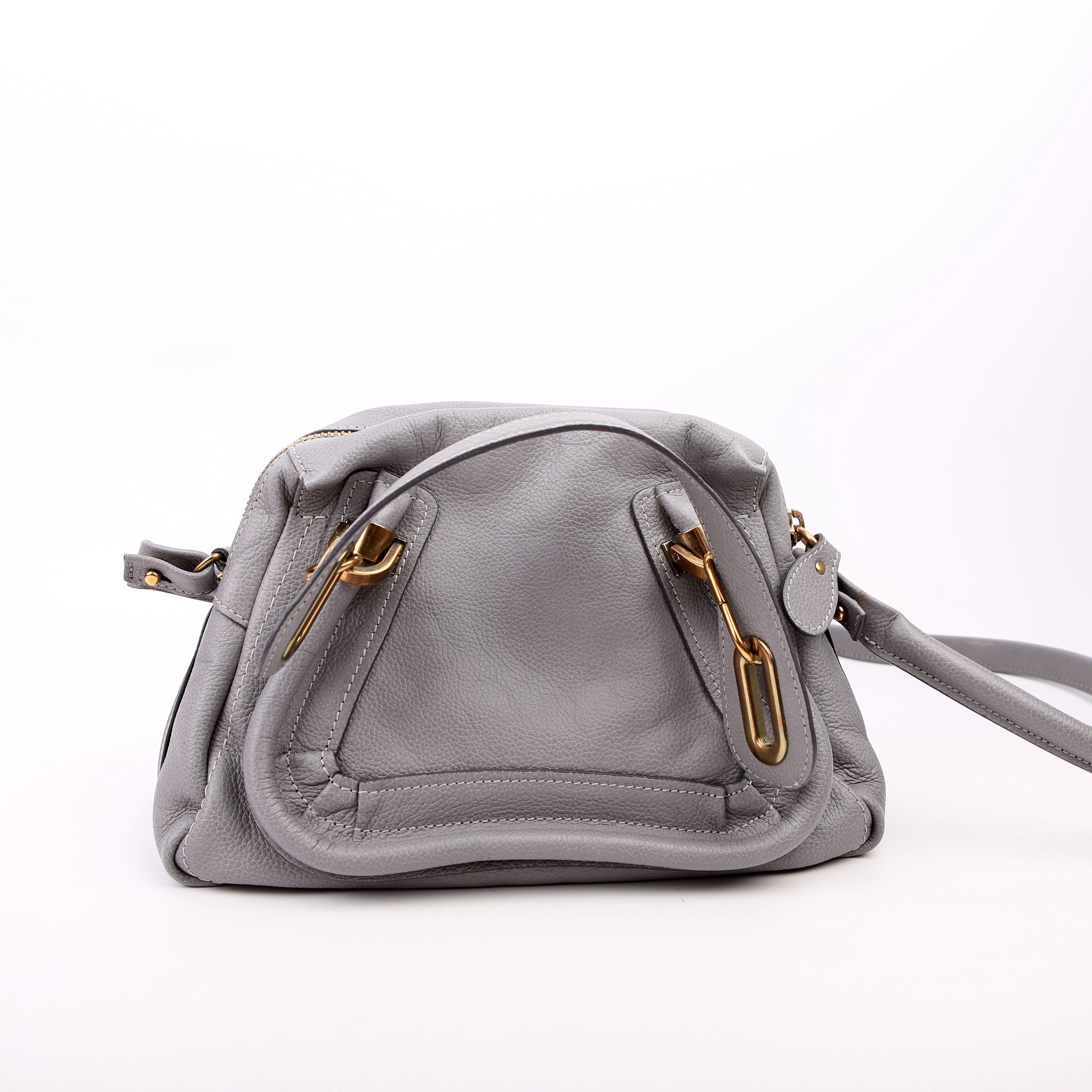 Paraty Satchel Small Grey