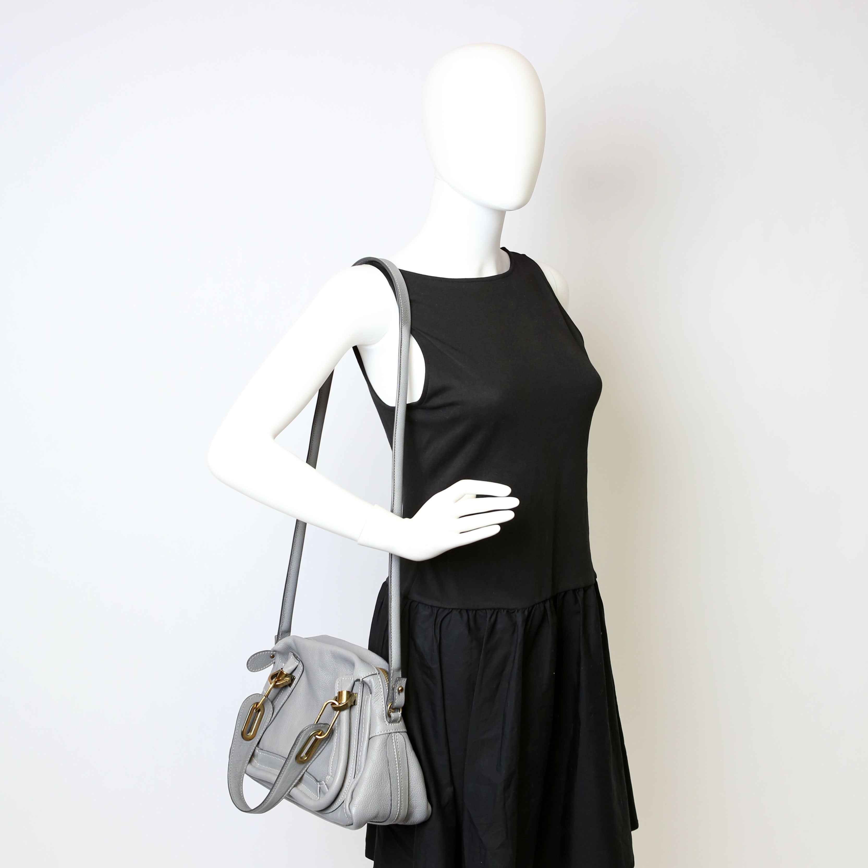 Paraty Satchel Small Grey