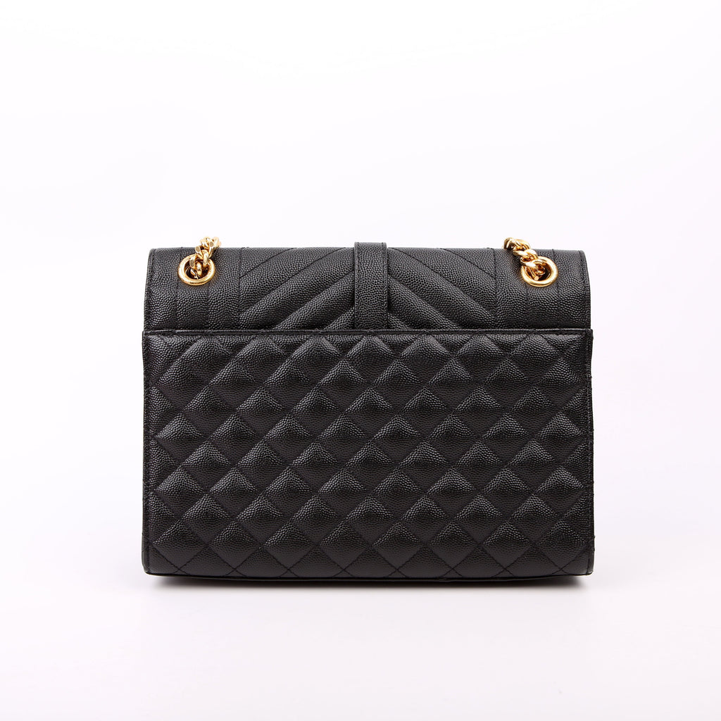 Envelope Medium Tri-Quilt 600185 Black