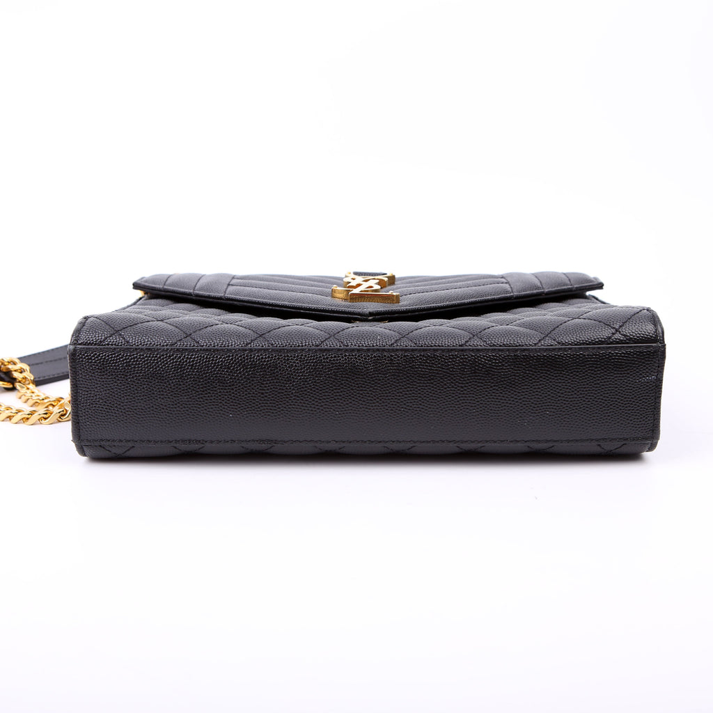 Envelope Medium Tri-Quilt 600185 Black