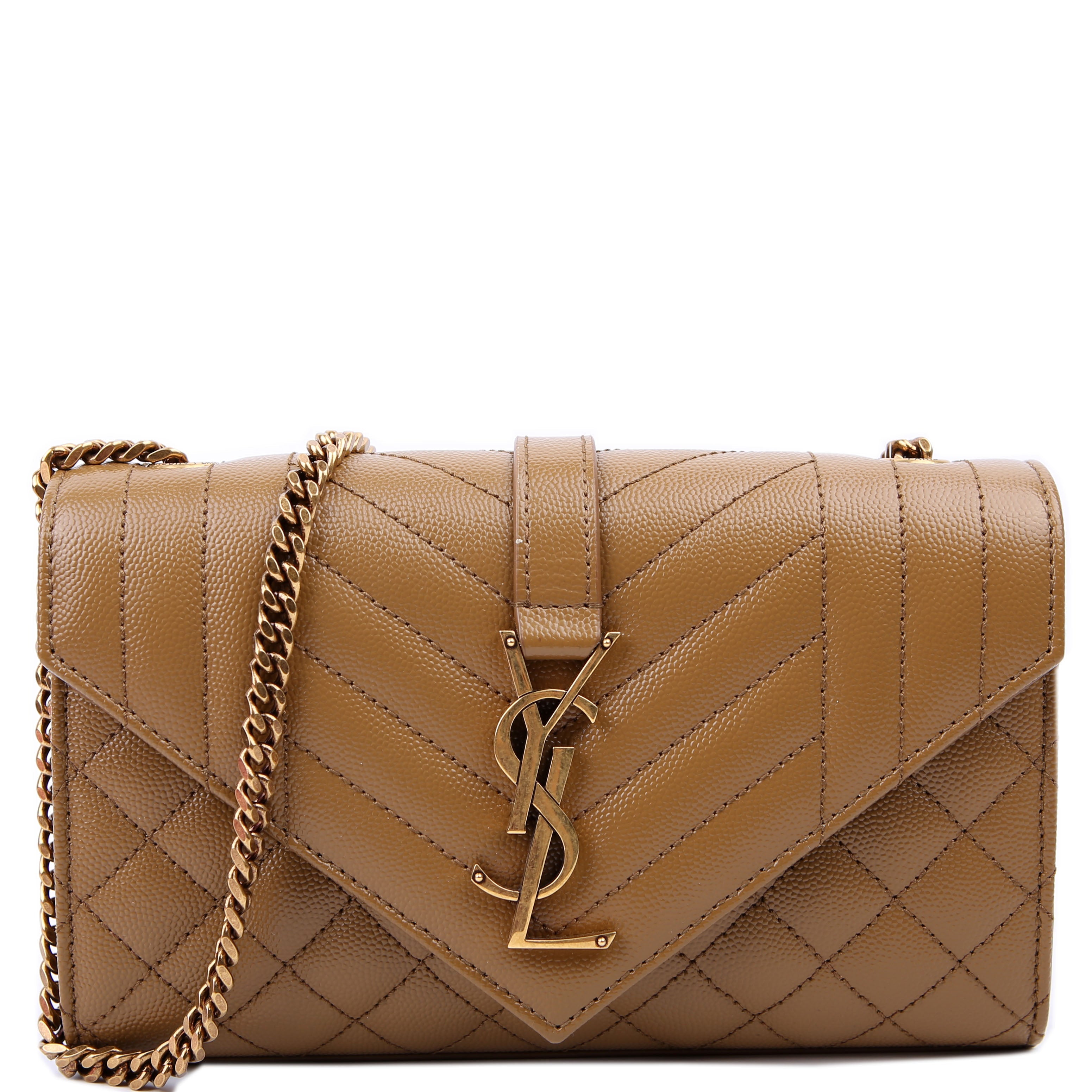 Envelope Small Triquilt Brown