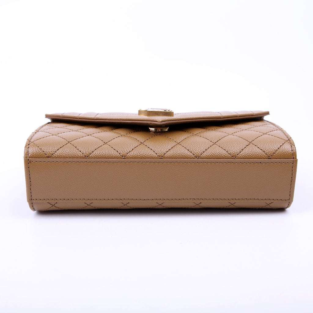 Envelope Small Triquilt Brown