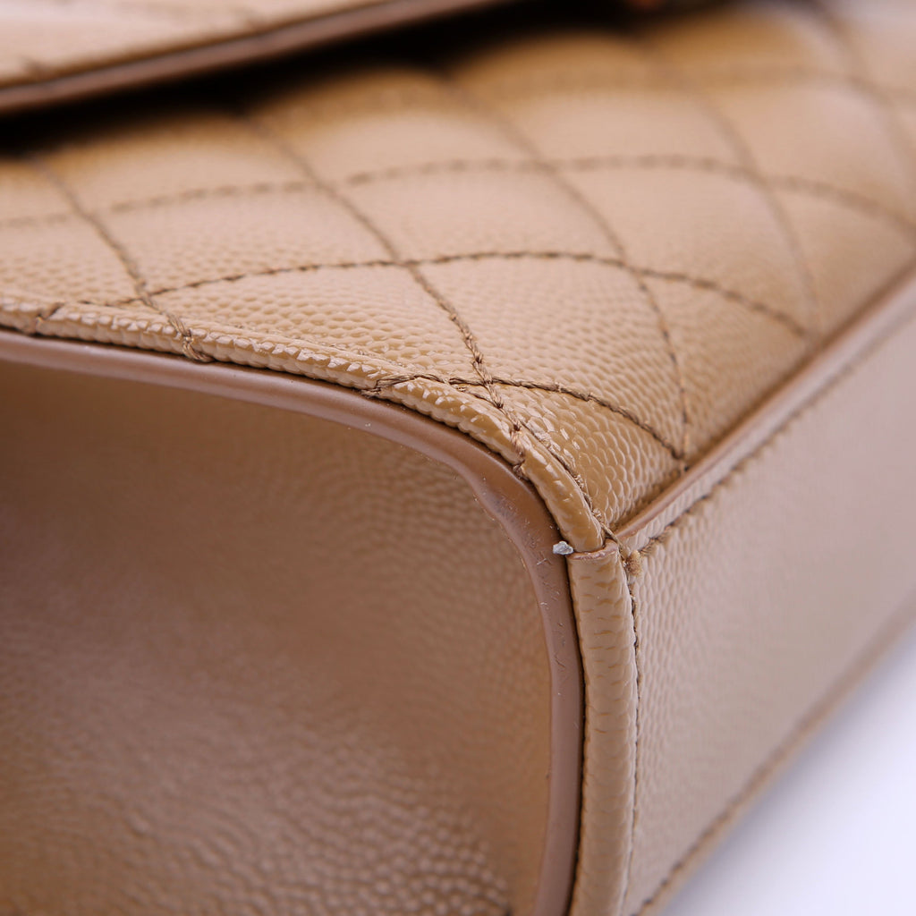 Envelope Small Triquilt Brown