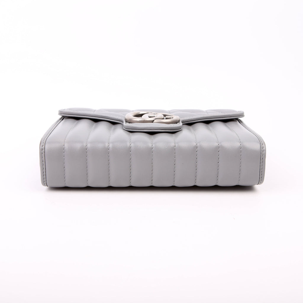 474575 Marmont Aria Chain Wallet Grey