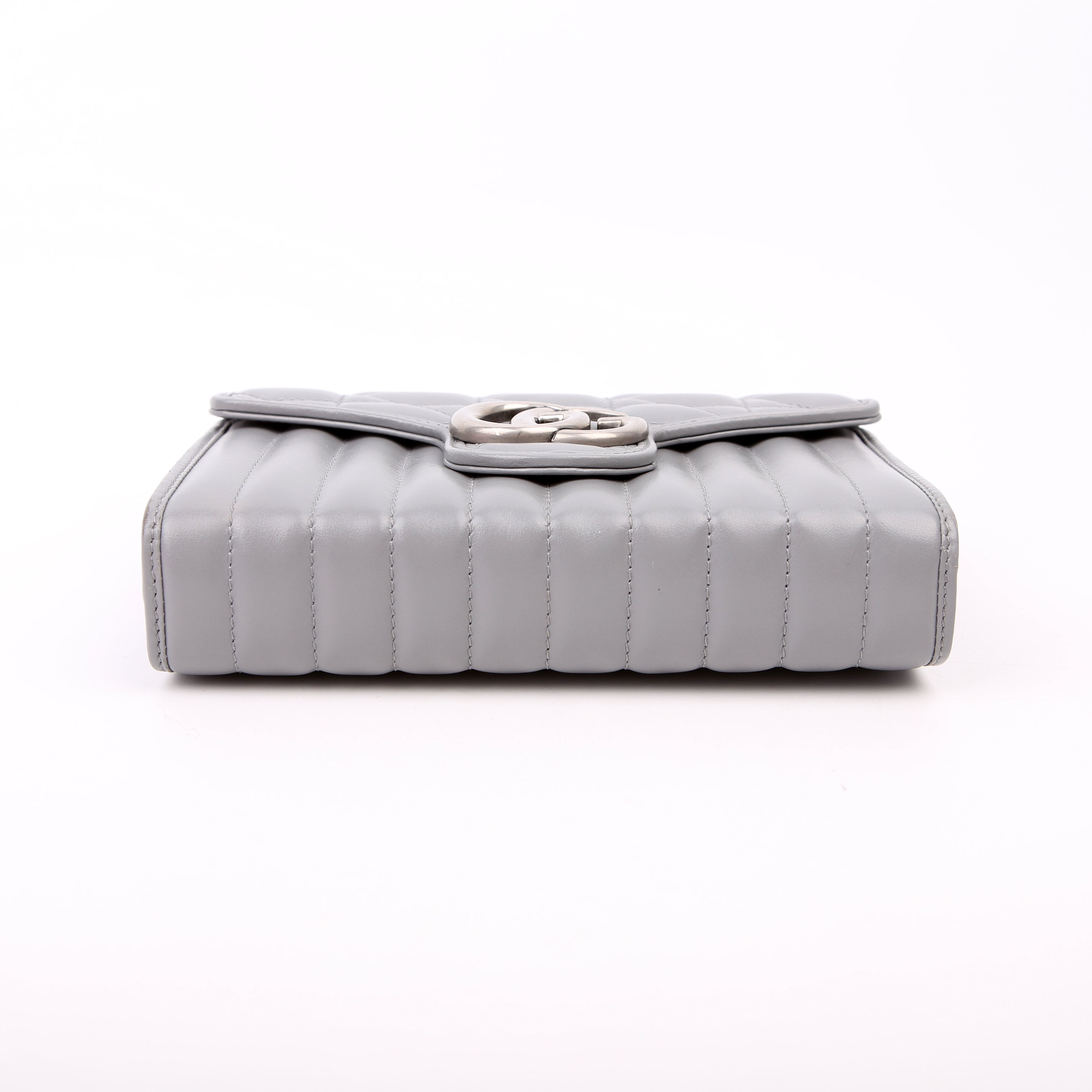 474575 Marmont Aria Chain Wallet Grey
