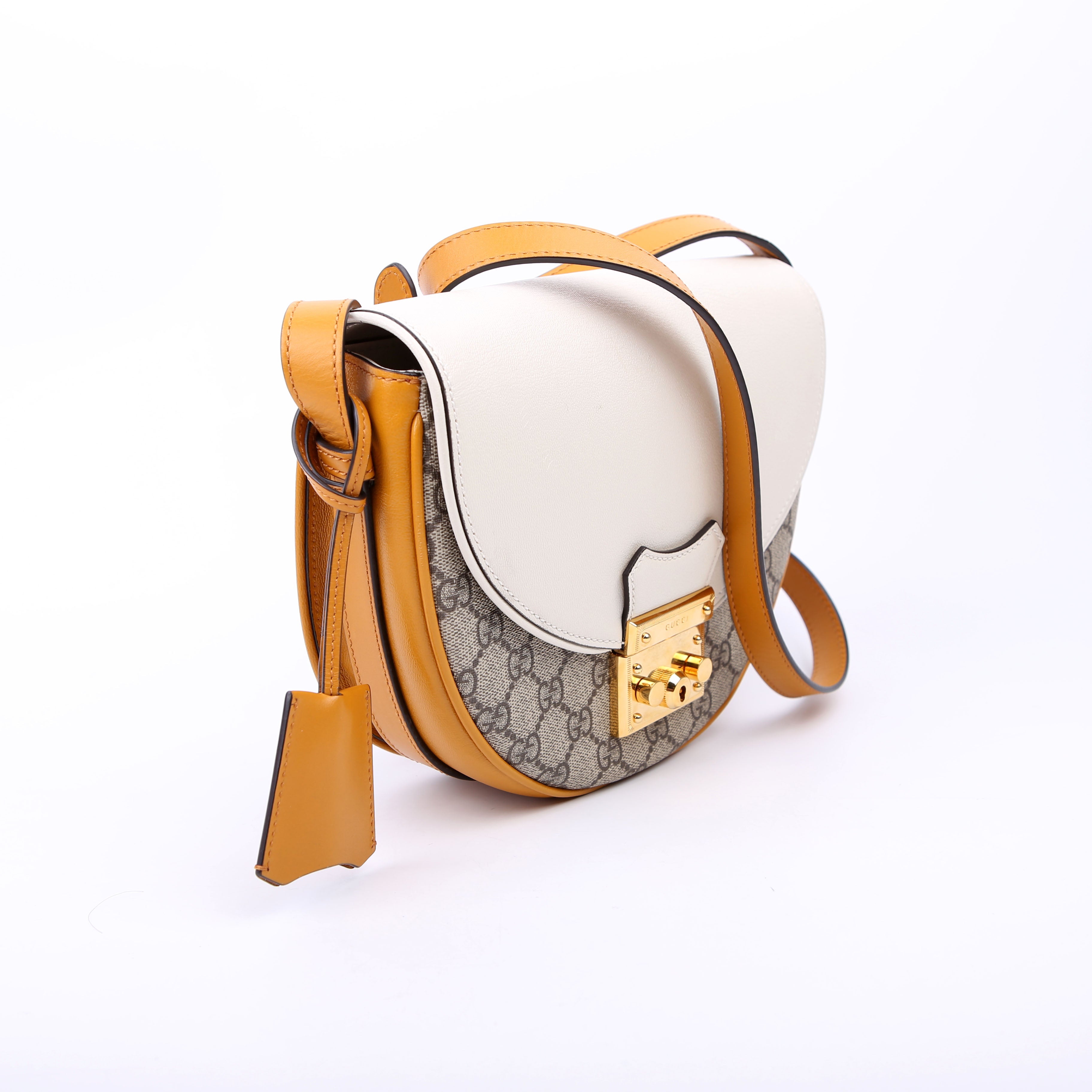 Gucci 644524 Padlock GG Supreme Small Messenger