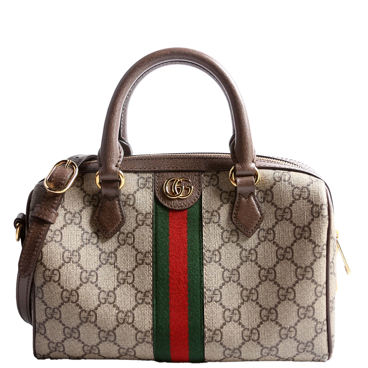 772061 GG Supreme Ophidia Boston Small