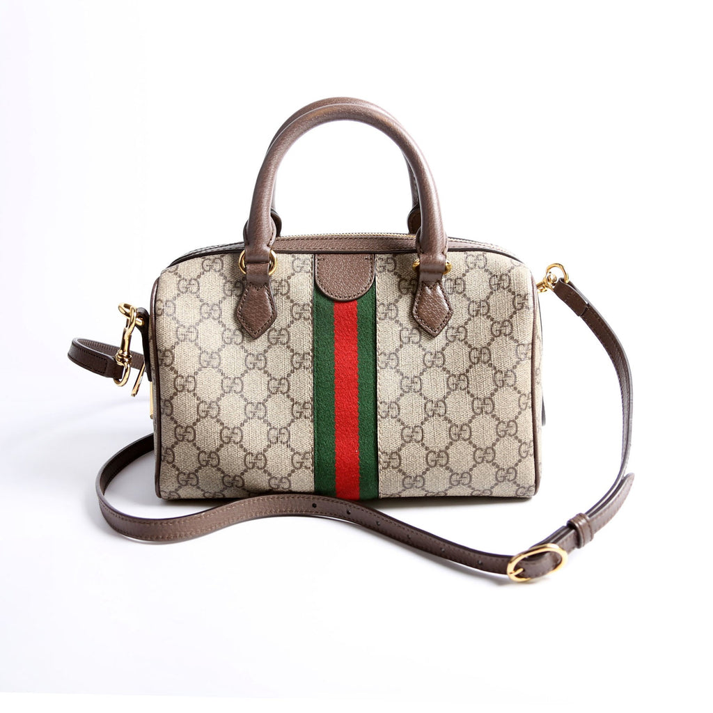 772061 GG Supreme Ophidia Boston Small