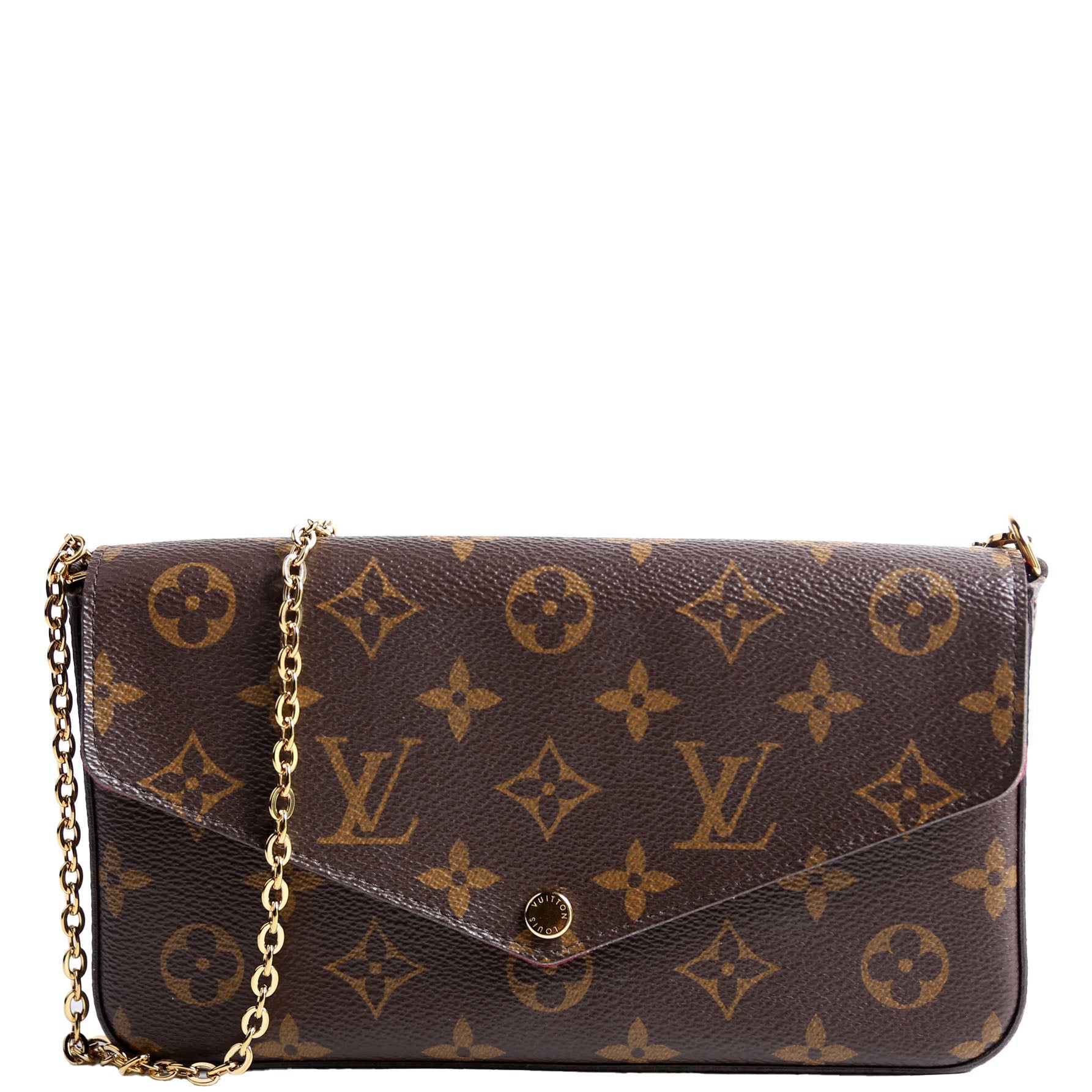 Pochette Felicie Monogram Berry