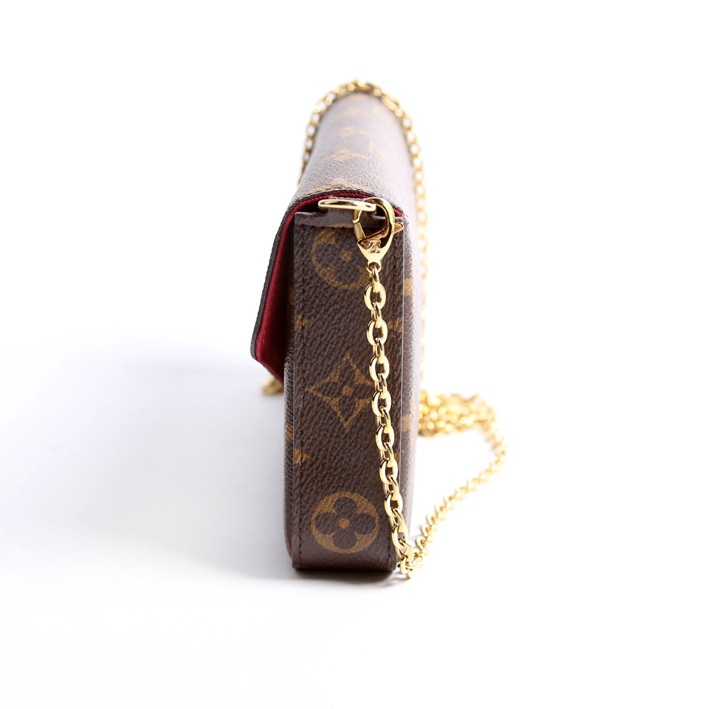 Pochette Felicie Monogram Berry